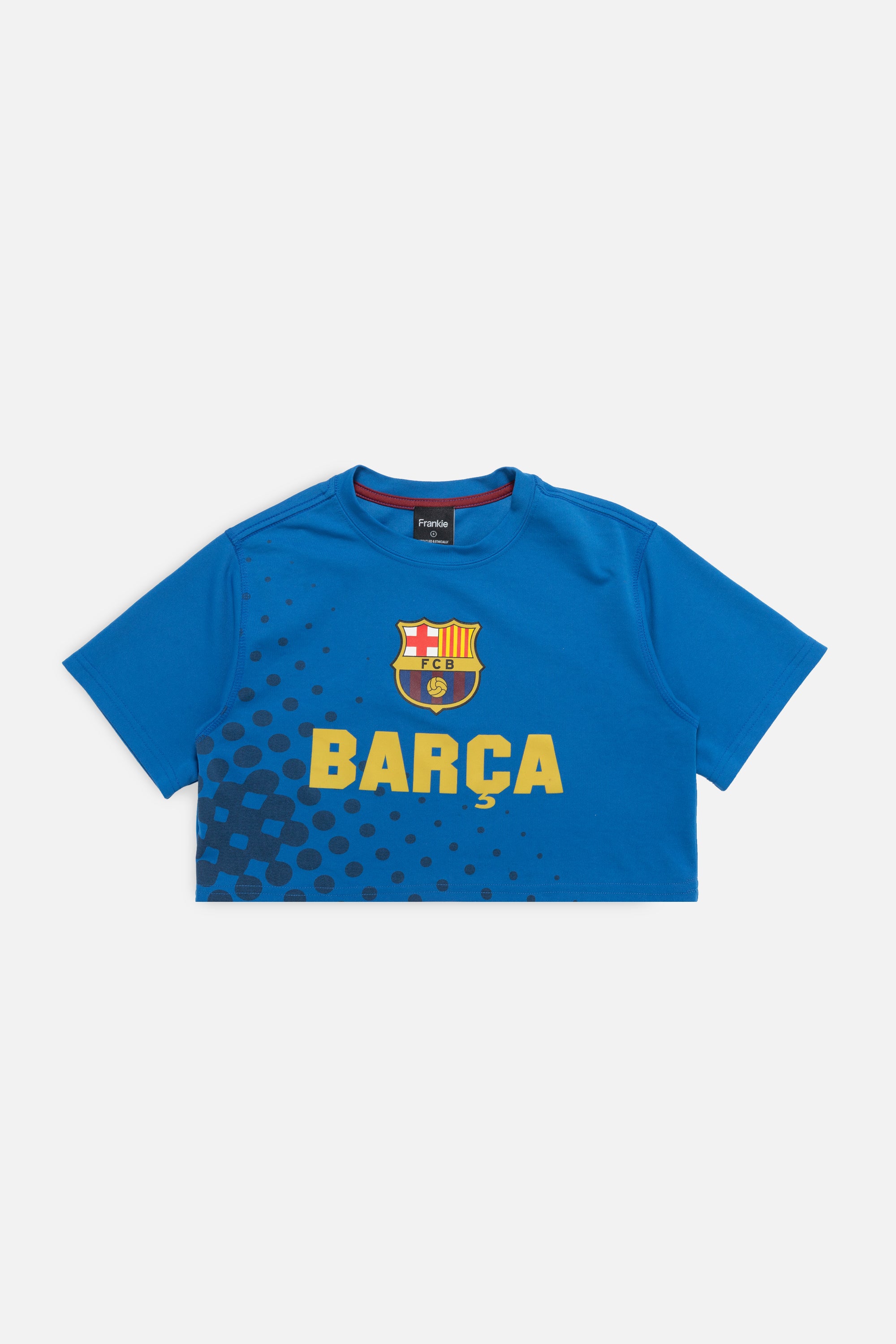 Rework FC Barcelona Crop Tee