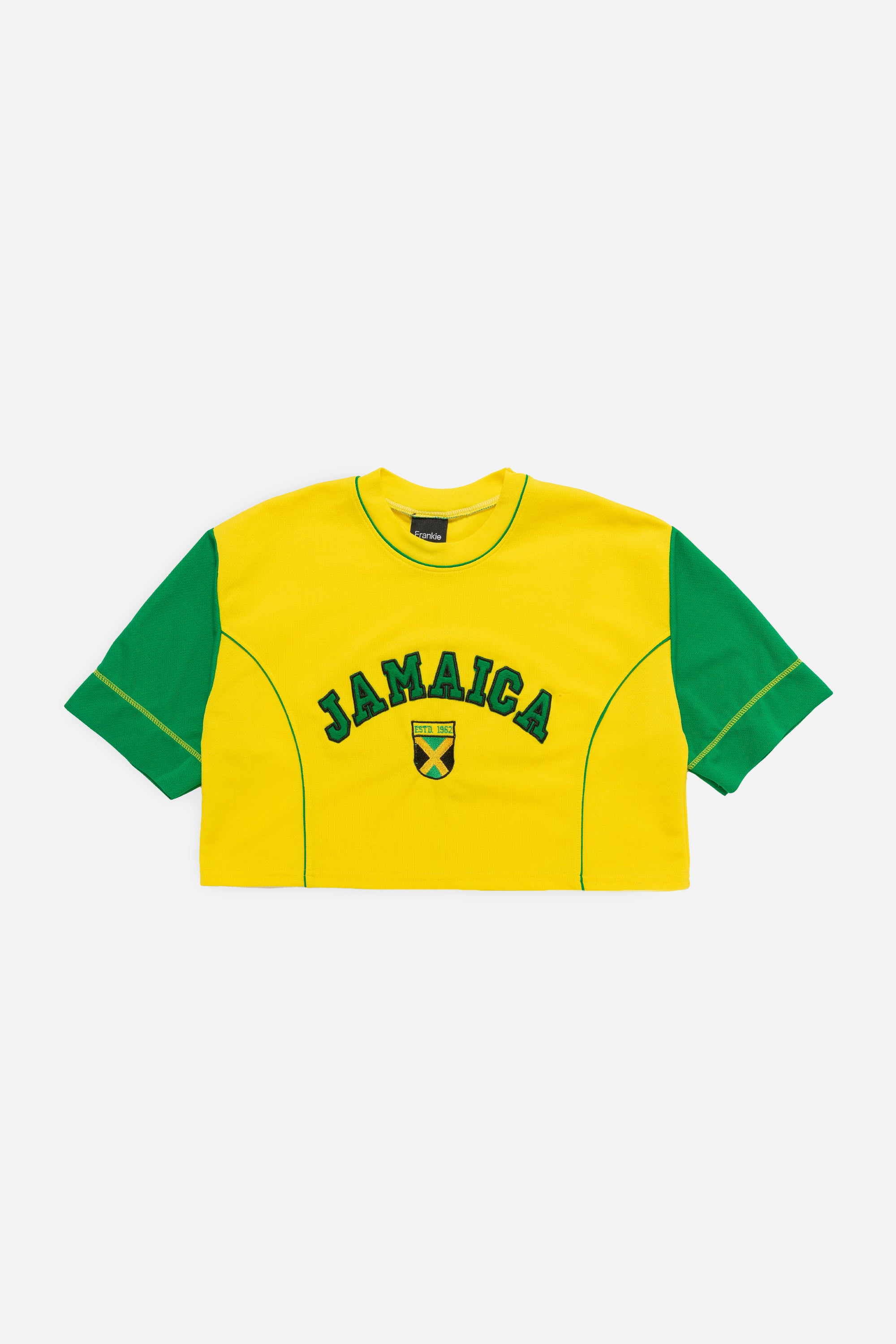 Rework Jamaica Team Crop Tee