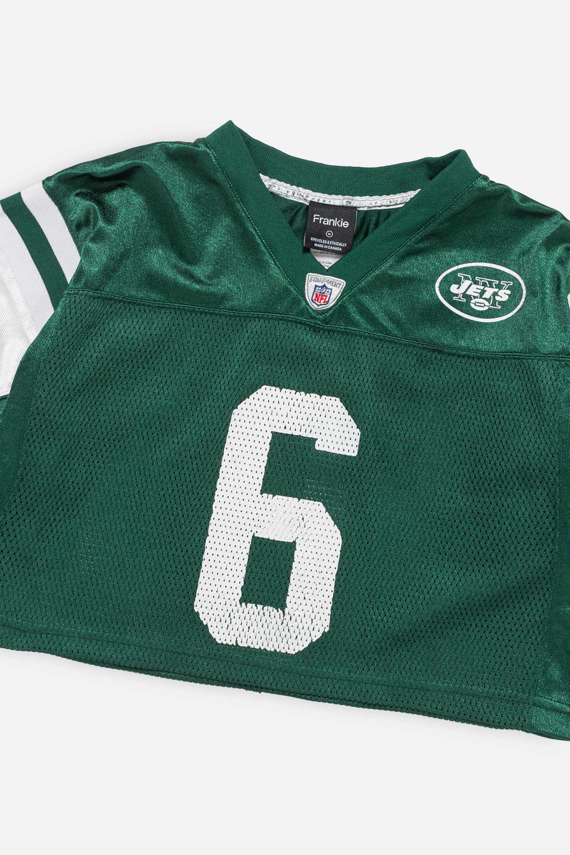 Rework New York Jets Crop Jersey
