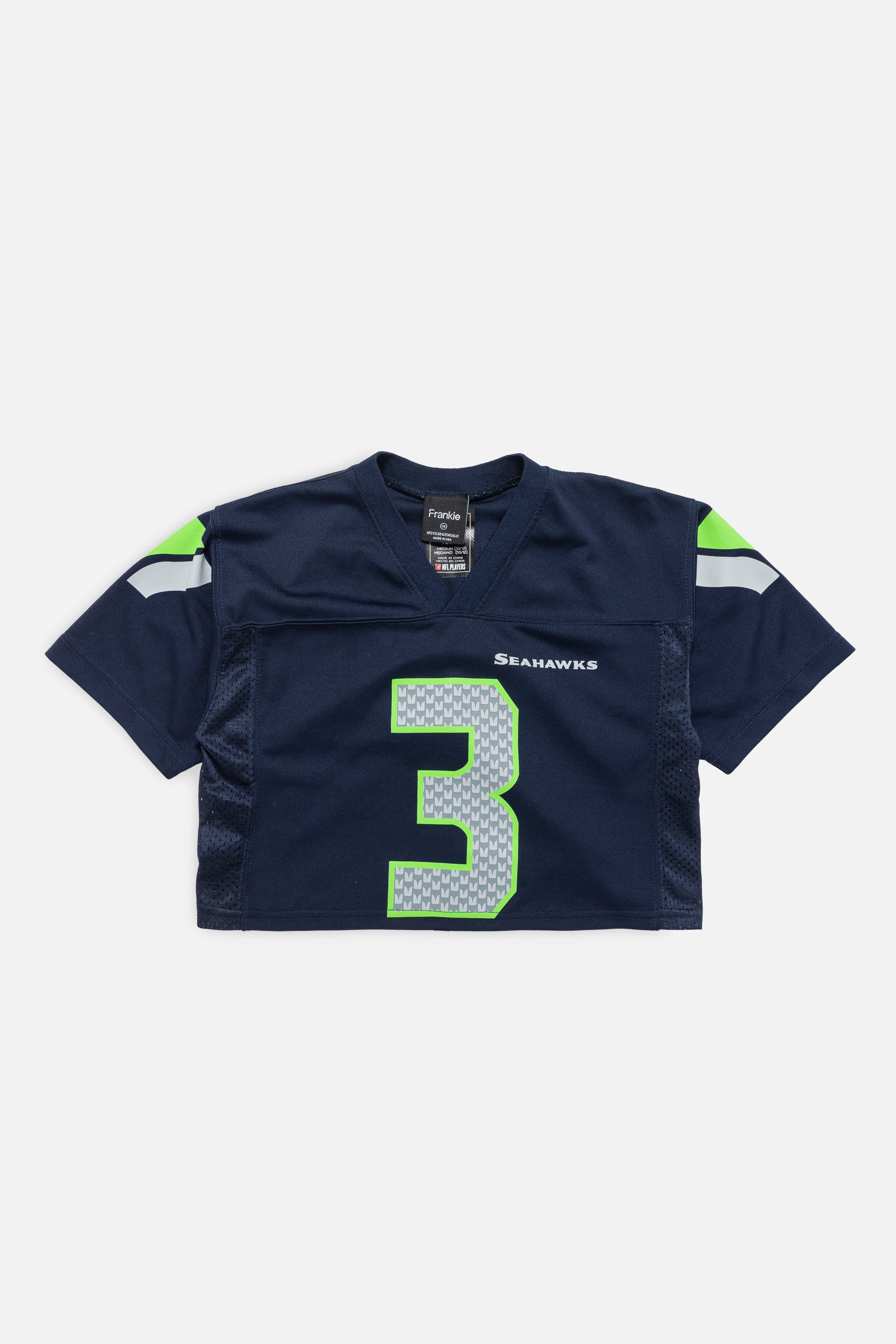 Rework Seattle Seahawks Crop Jersey