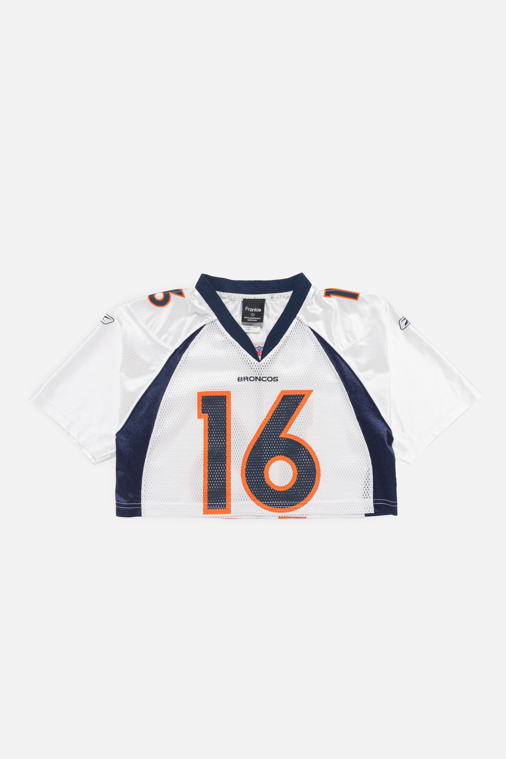 Rework Denver Broncos Crop Jersey