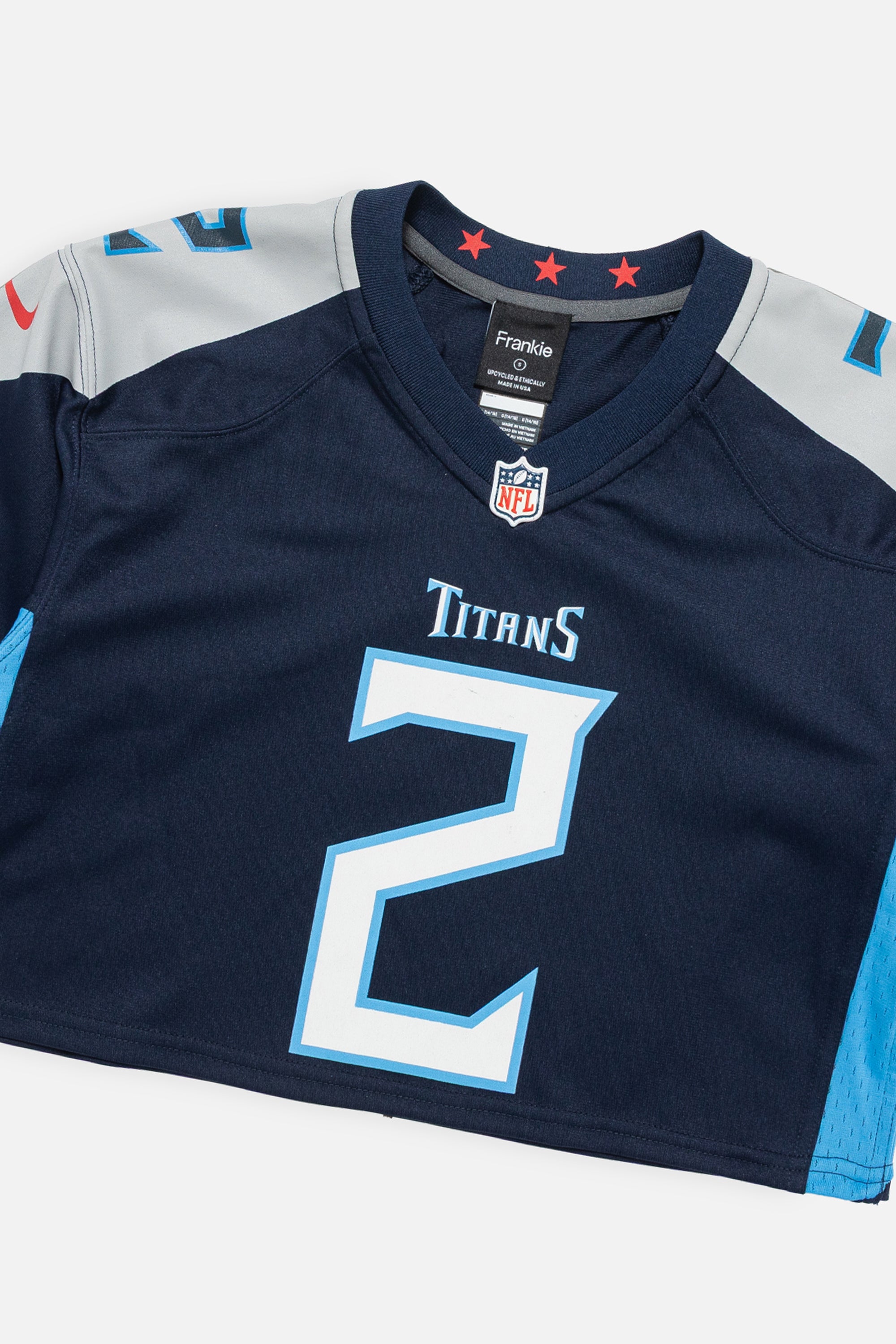 Rework Tennessee Titans Crop Jersey