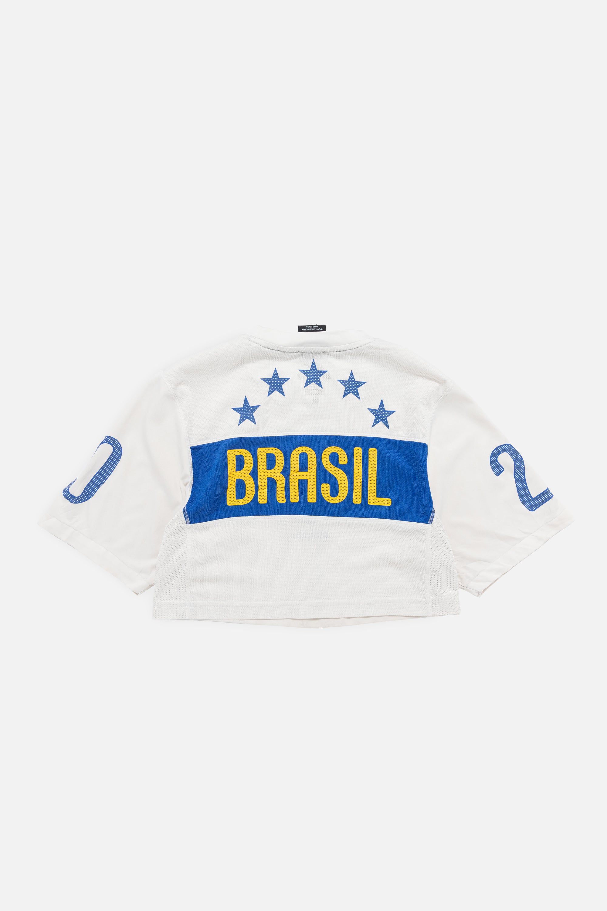 Rework Brazil Team Crop Jersey