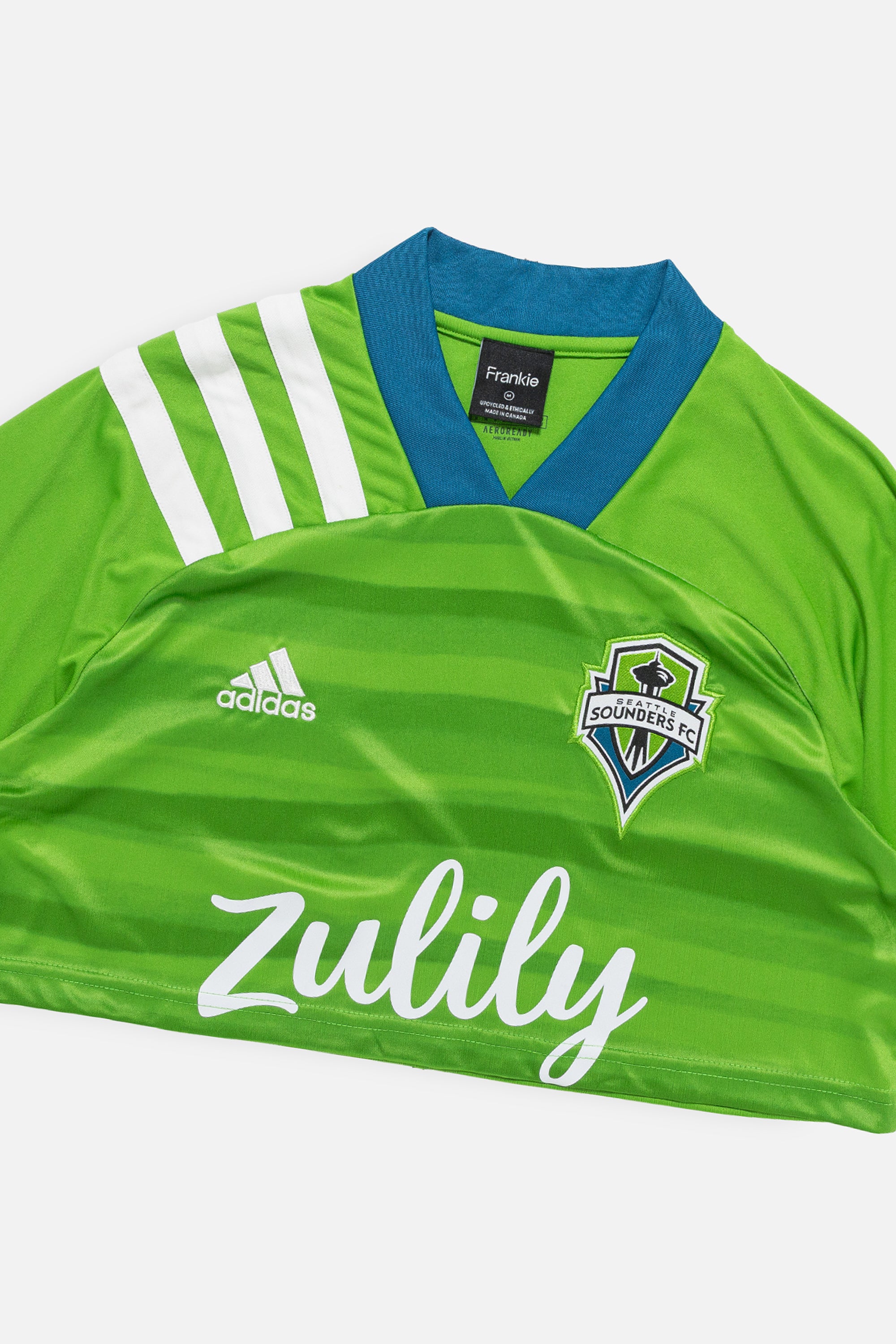 Rework Seattle Sounders Crop Jersey