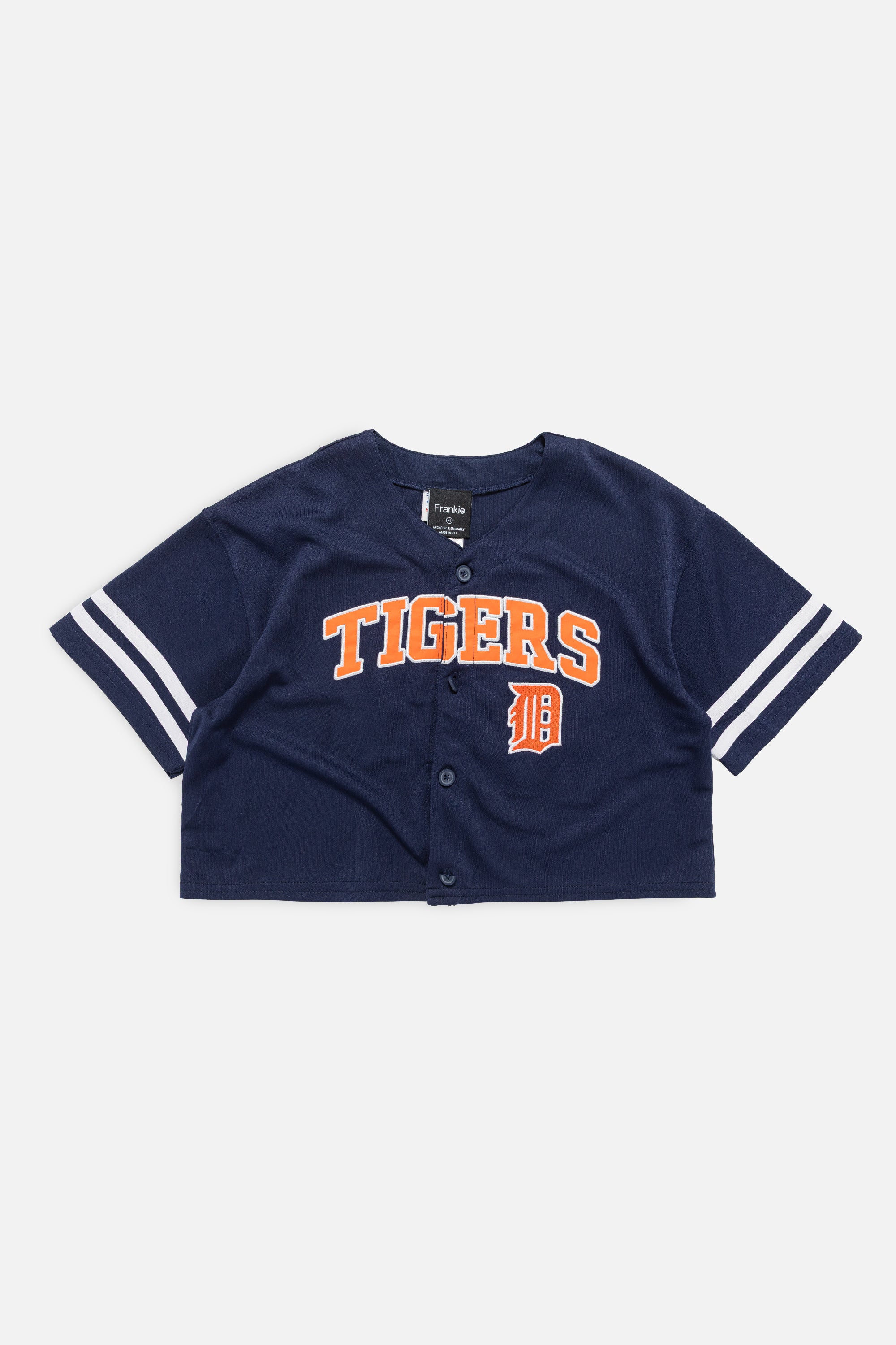 Rework Detroit Tigers Crop Jersey
