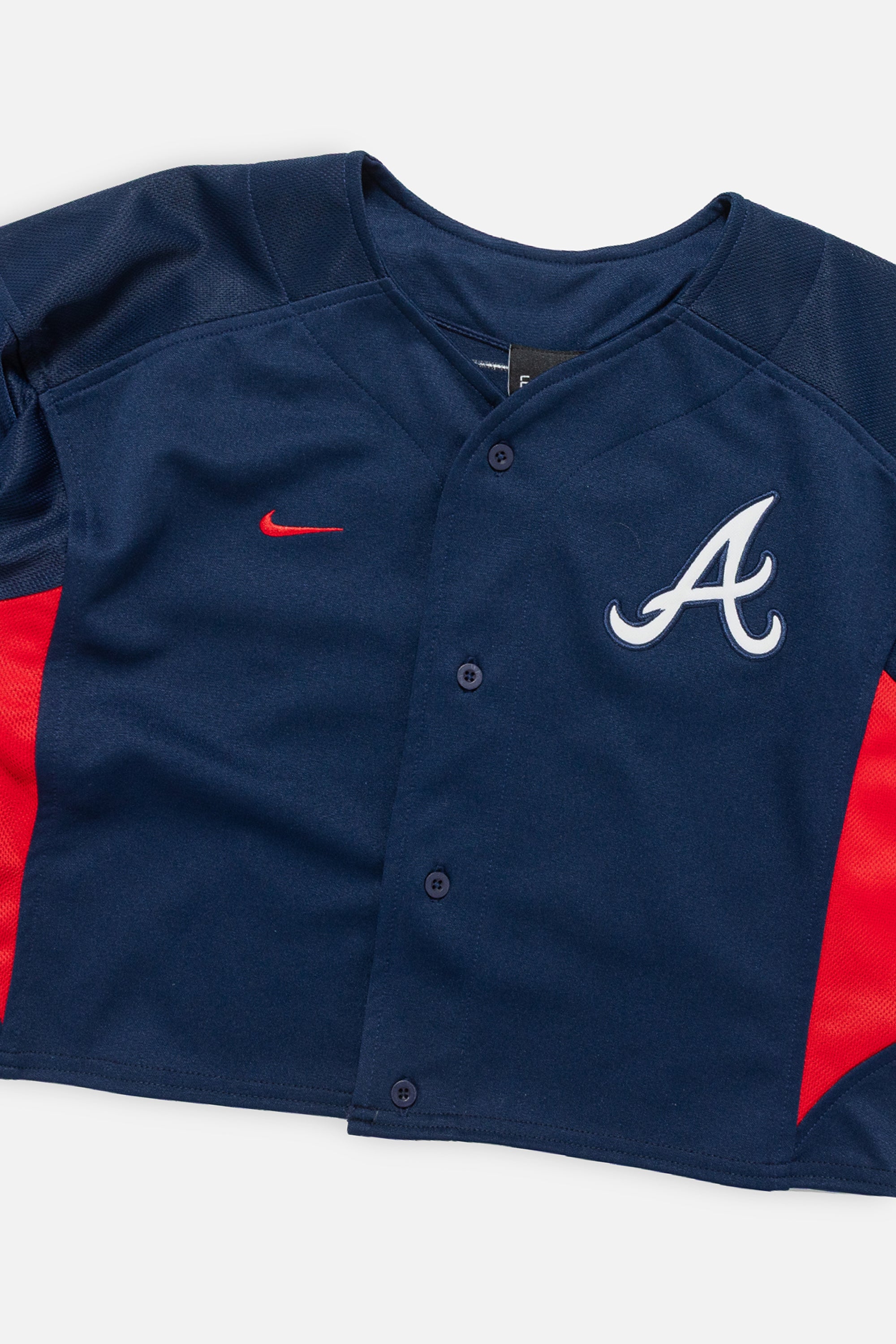 Rework Atlanta Braves Crop Jersey