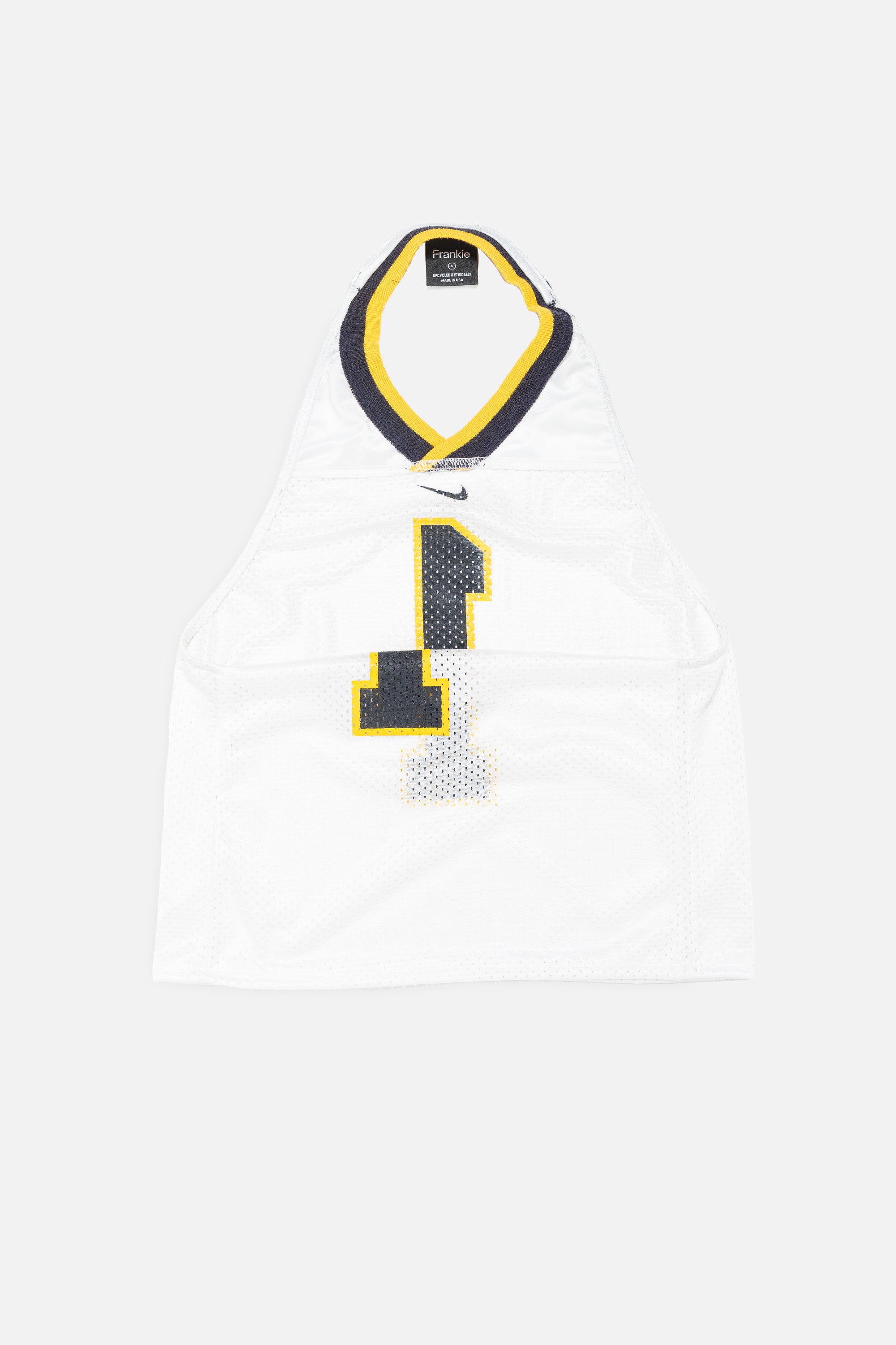 Rework Michigan Wolverines Halter Top