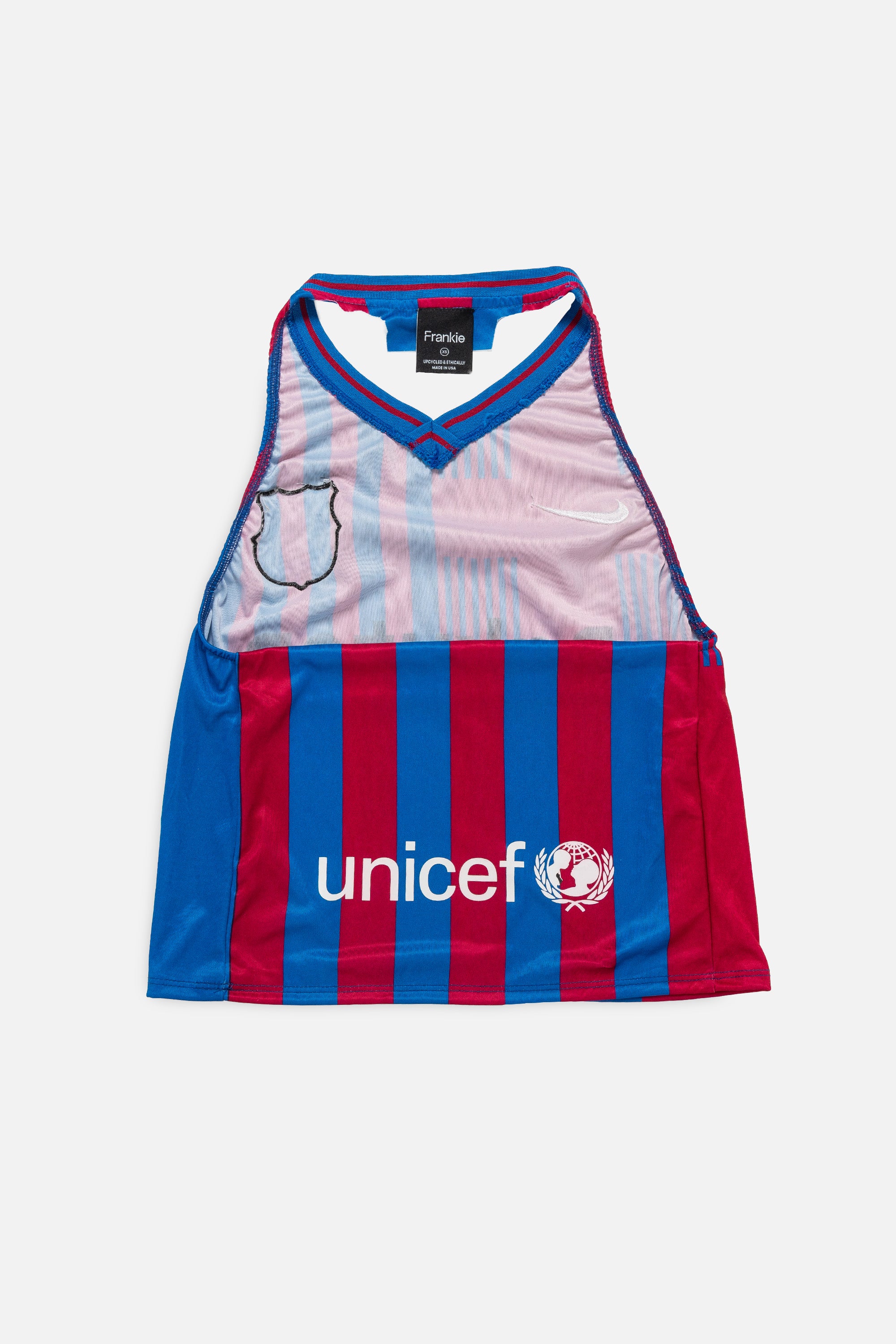 Rework FC Barcelona Halter Top