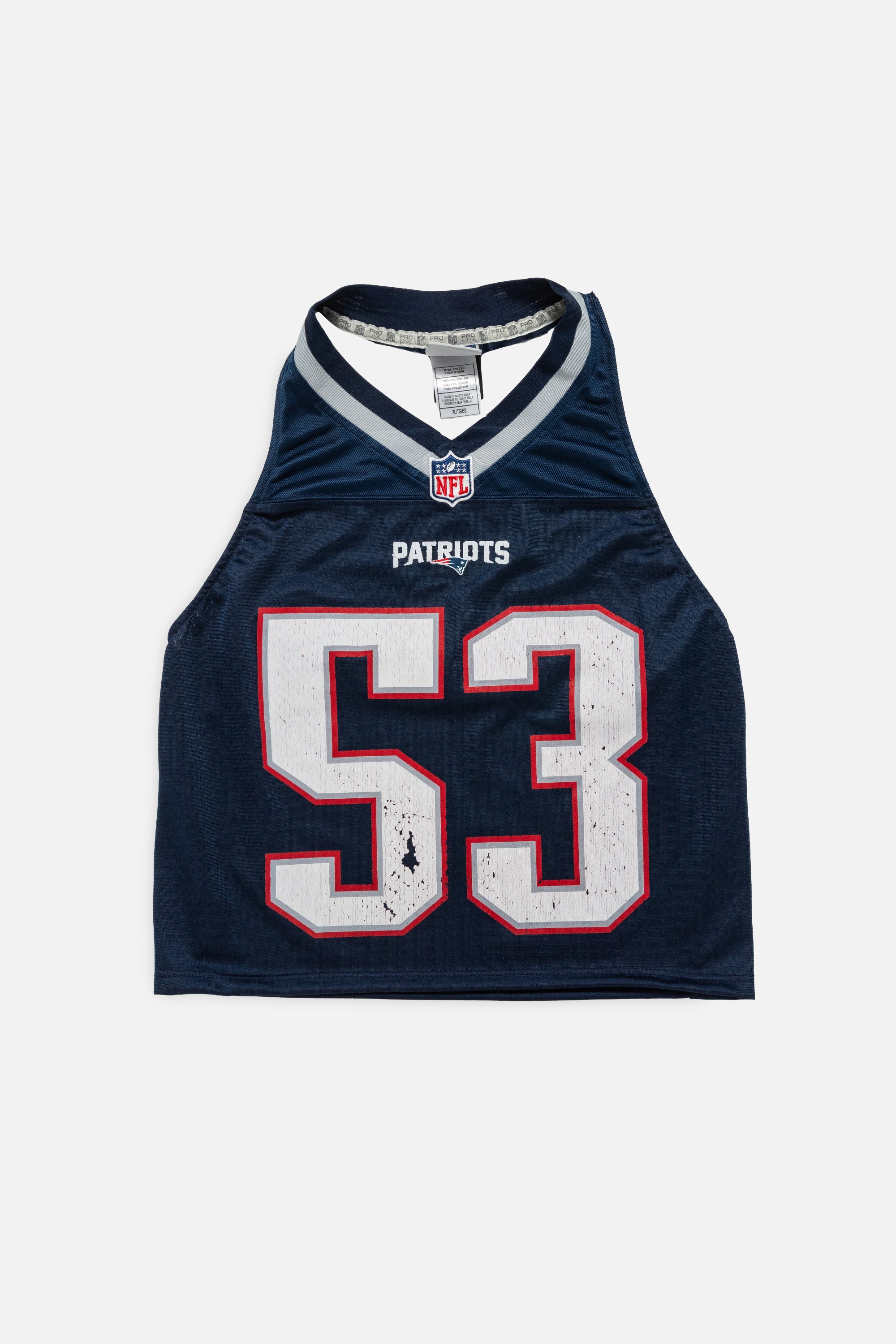 Rework New England Patriots Halter Top