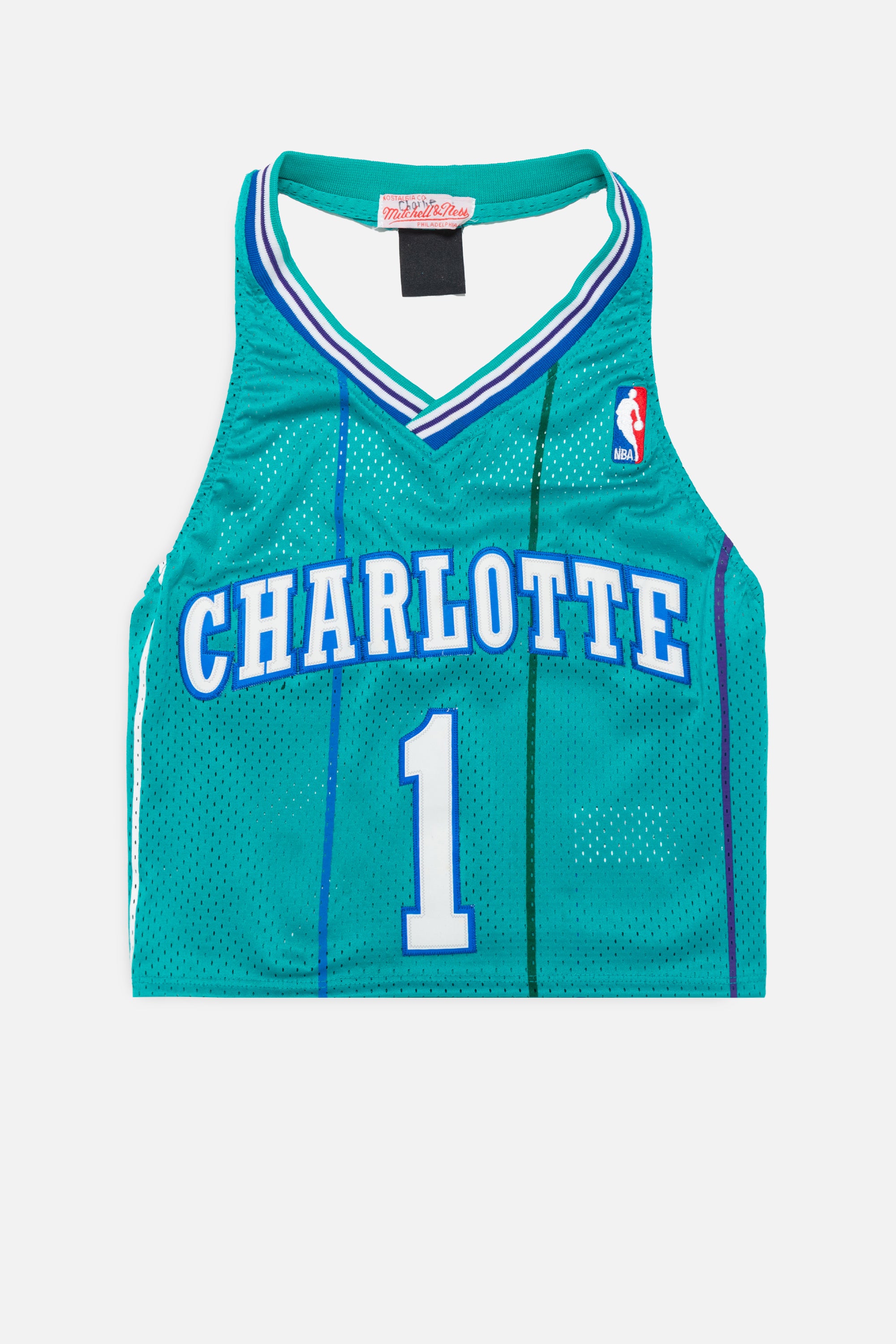 Rework Charlotte Hornets Halter Top