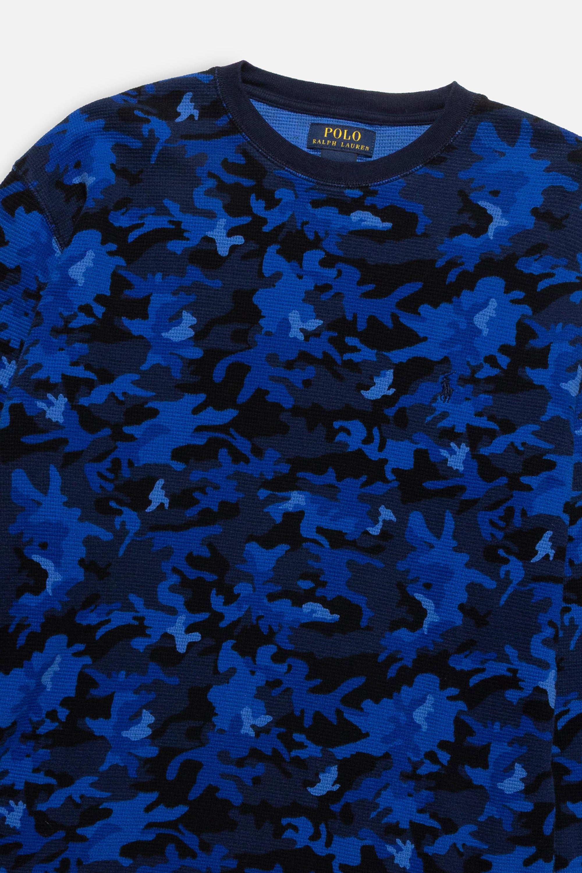 Camo Waffle Tee-Polo-Frankie Collective-Rework-Vintage-Streetwear