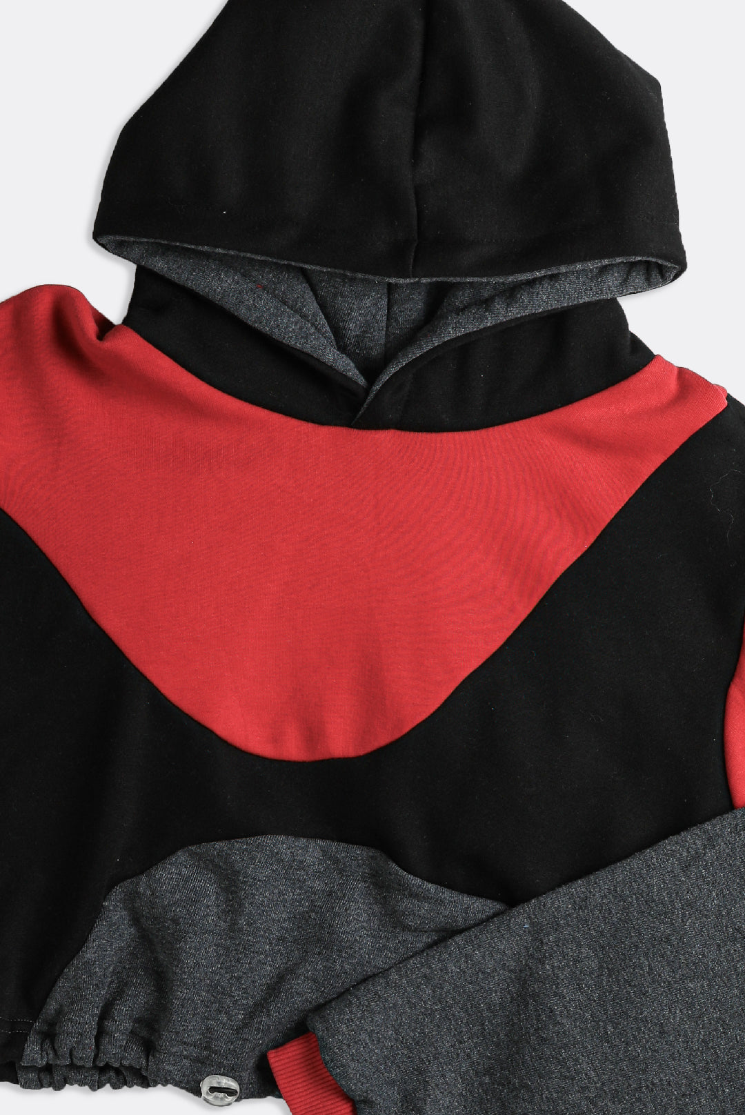 Rework Nike Wave Crop Sweatshirt - S-SWEATERS-Nike-Frankie Collective Rare Vintage Streetwear Reworks
