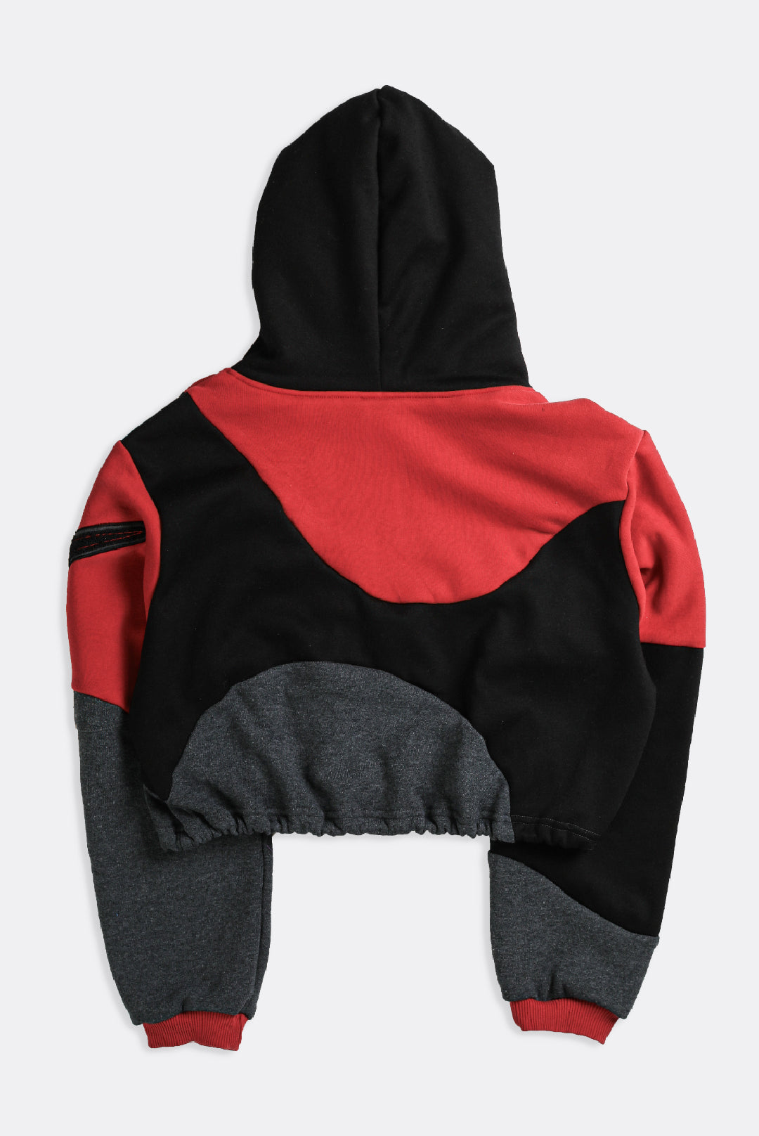 Rework Nike Wave Crop Sweatshirt - S-SWEATERS-Nike-Frankie Collective Rare Vintage Streetwear Reworks