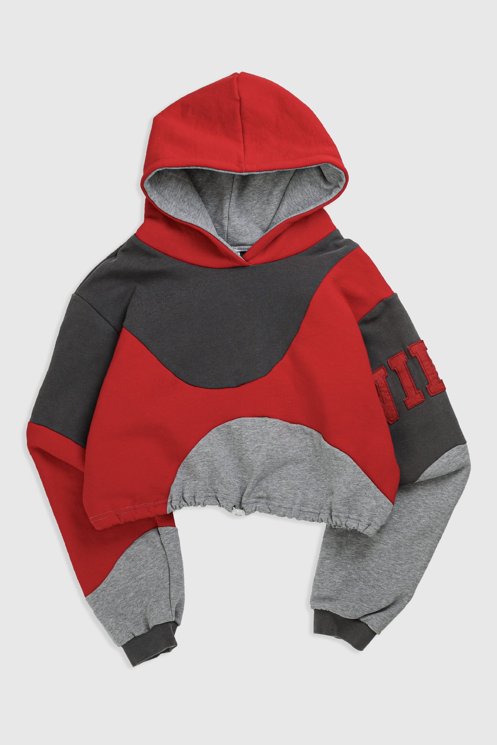 Rework Nike Wave Crop Sweatshirt - S-SWEATERS-Nike-Frankie Collective Rare Vintage Streetwear Reworks