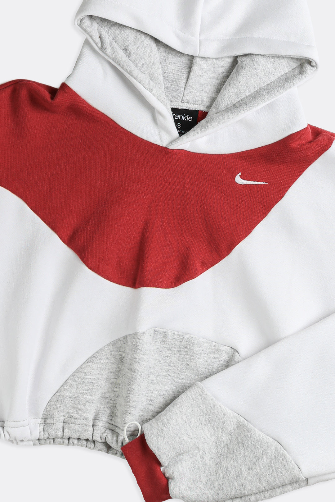 Rework Nike Wave Crop Sweatshirt - XS-SWEATERS-Nike-Frankie Collective Rare Vintage Streetwear Reworks