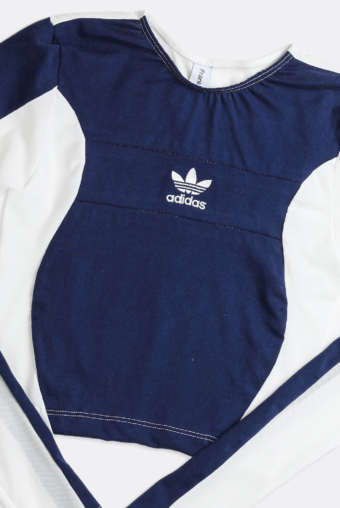 Rework Adidas Wave Mesh Long Sleeve Top - XS, S, M, L, XL-TOPS-Adidas-XS-Frankie Collective Rare Vintage Streetwear Reworks