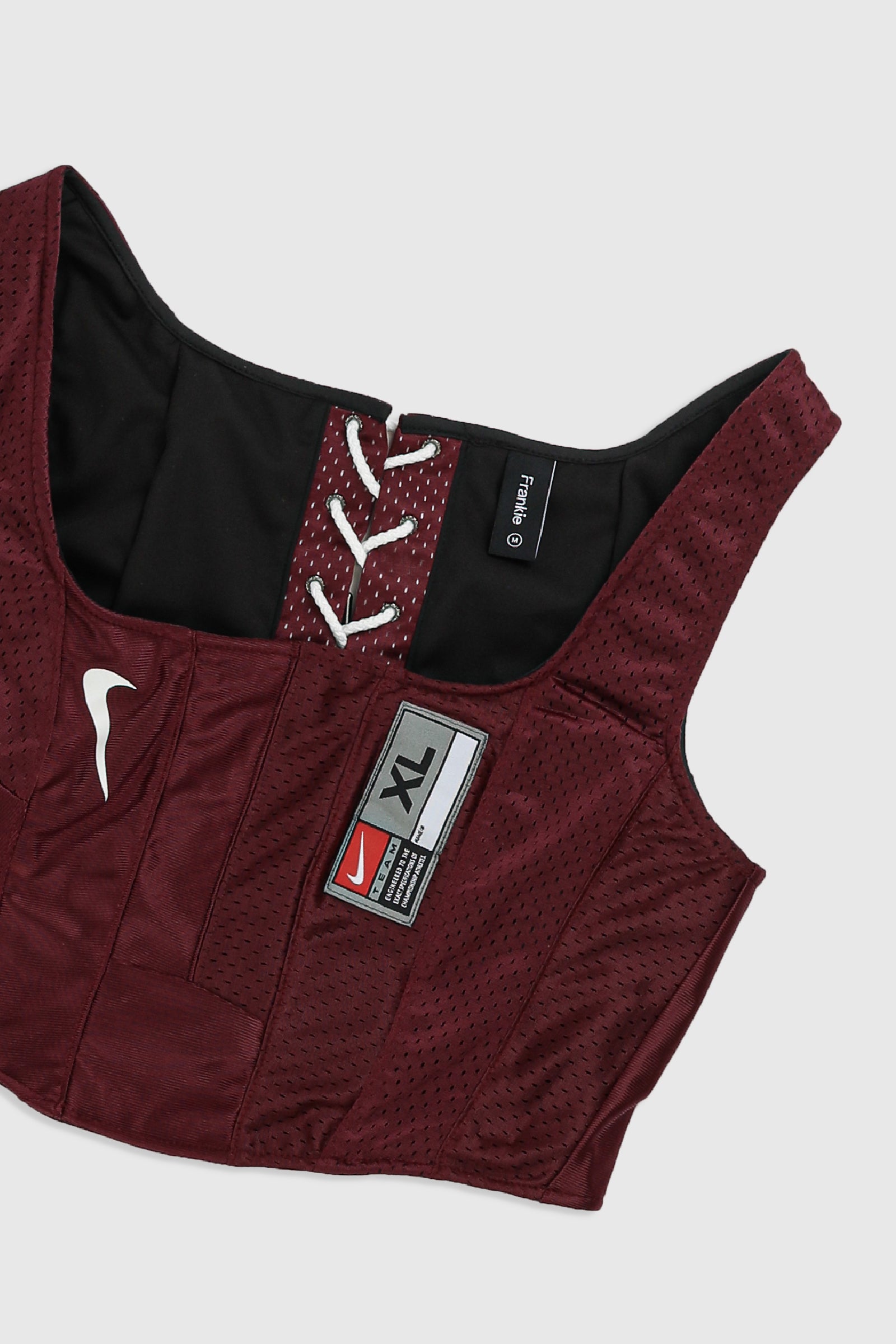 Rework Arizona State Football Corset - M-TOPS-NFL-M-Frankie Collective Rare Vintage Streetwear Reworks