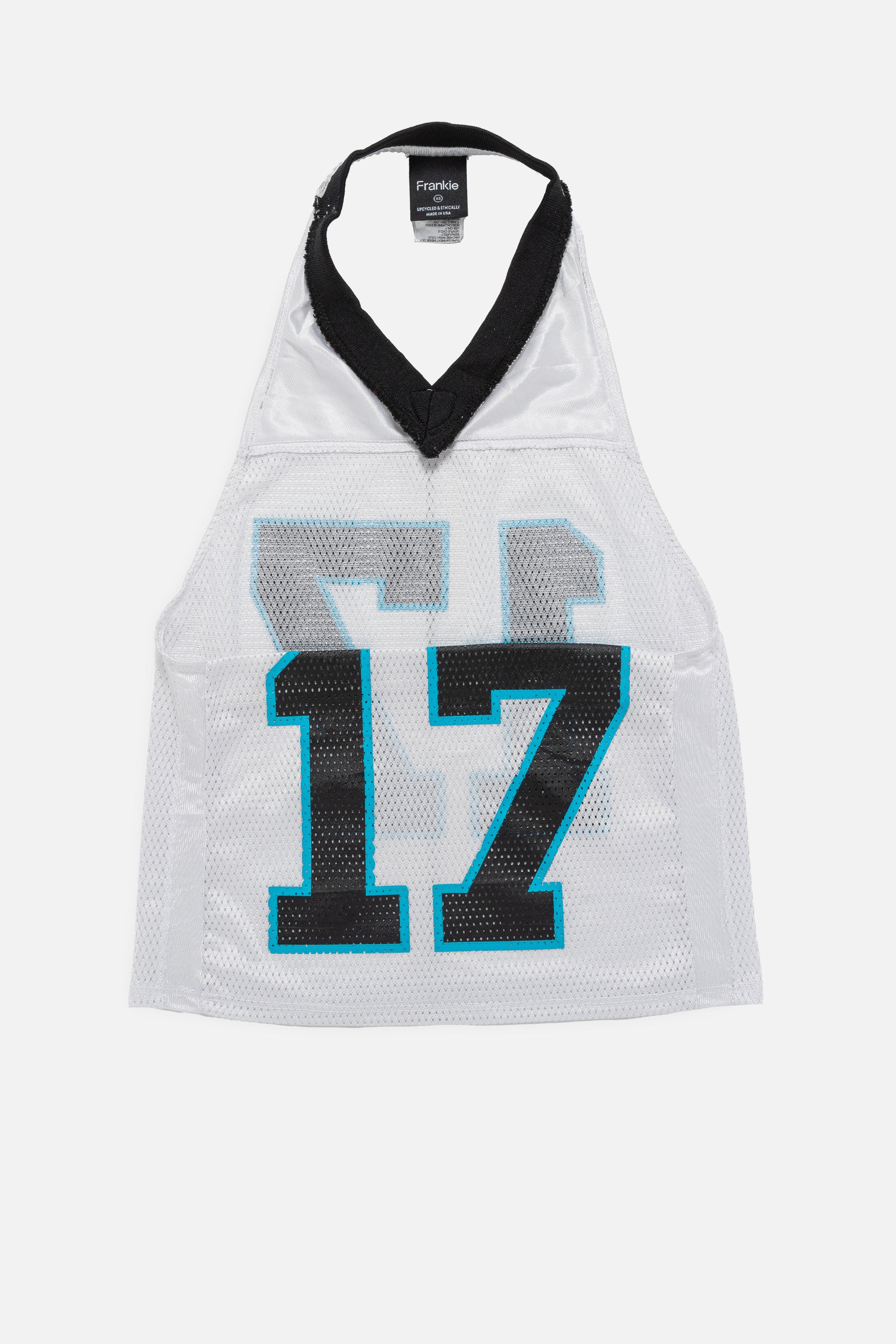 Rework Carolina Panthers Halter Top-NFL-Frankie Collective-Rework-Vintage-Streetwear