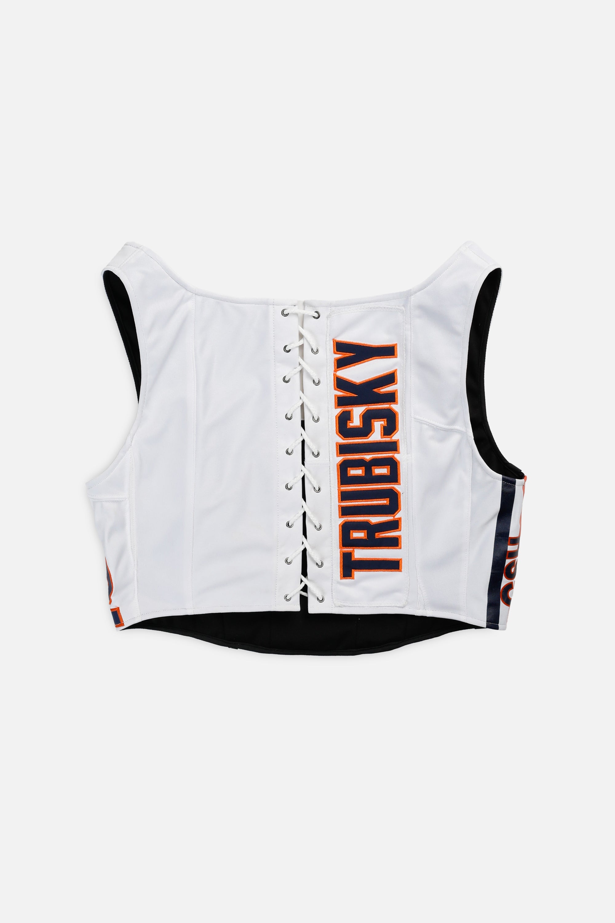 Rework Chicago Bears NFL Corset - XXL-TOPS-NFL-XXL-Frankie Collective Rare Vintage Streetwear Reworks