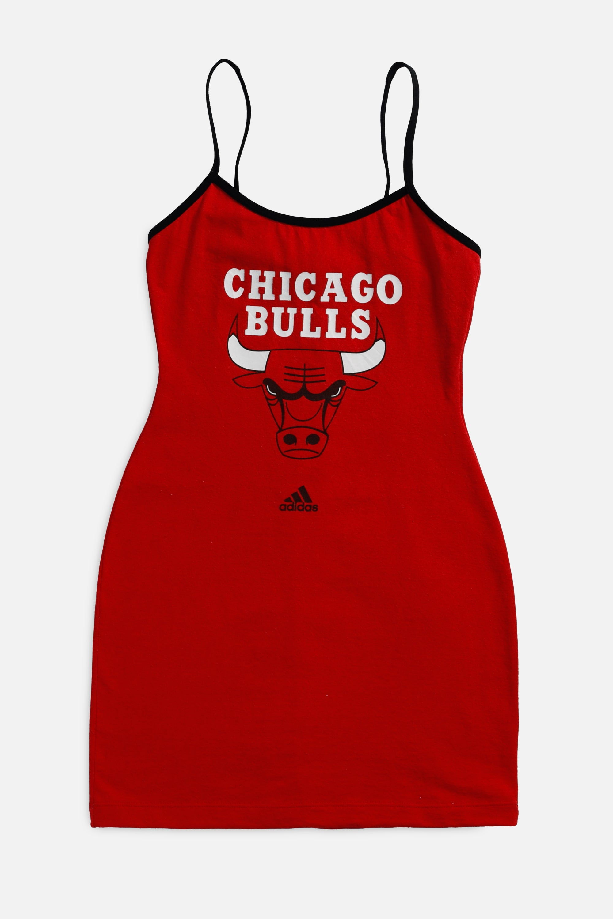 Rework Chicago Bulls Mini Dress - S-DRESSES-NBA-Frankie Collective