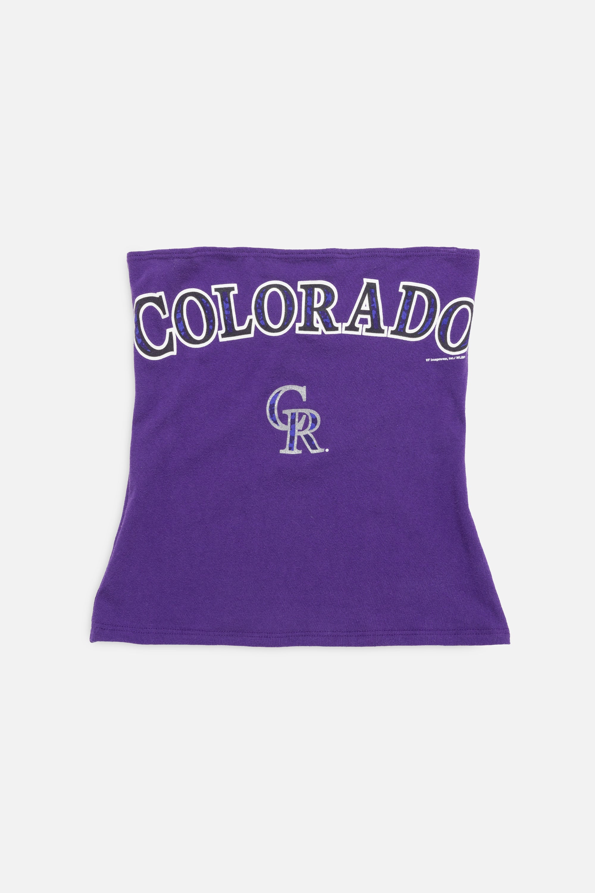 Rework Colorado Rockies Tube Top-MLB-Frankie Collective-Rework-Vintage-Streetwear