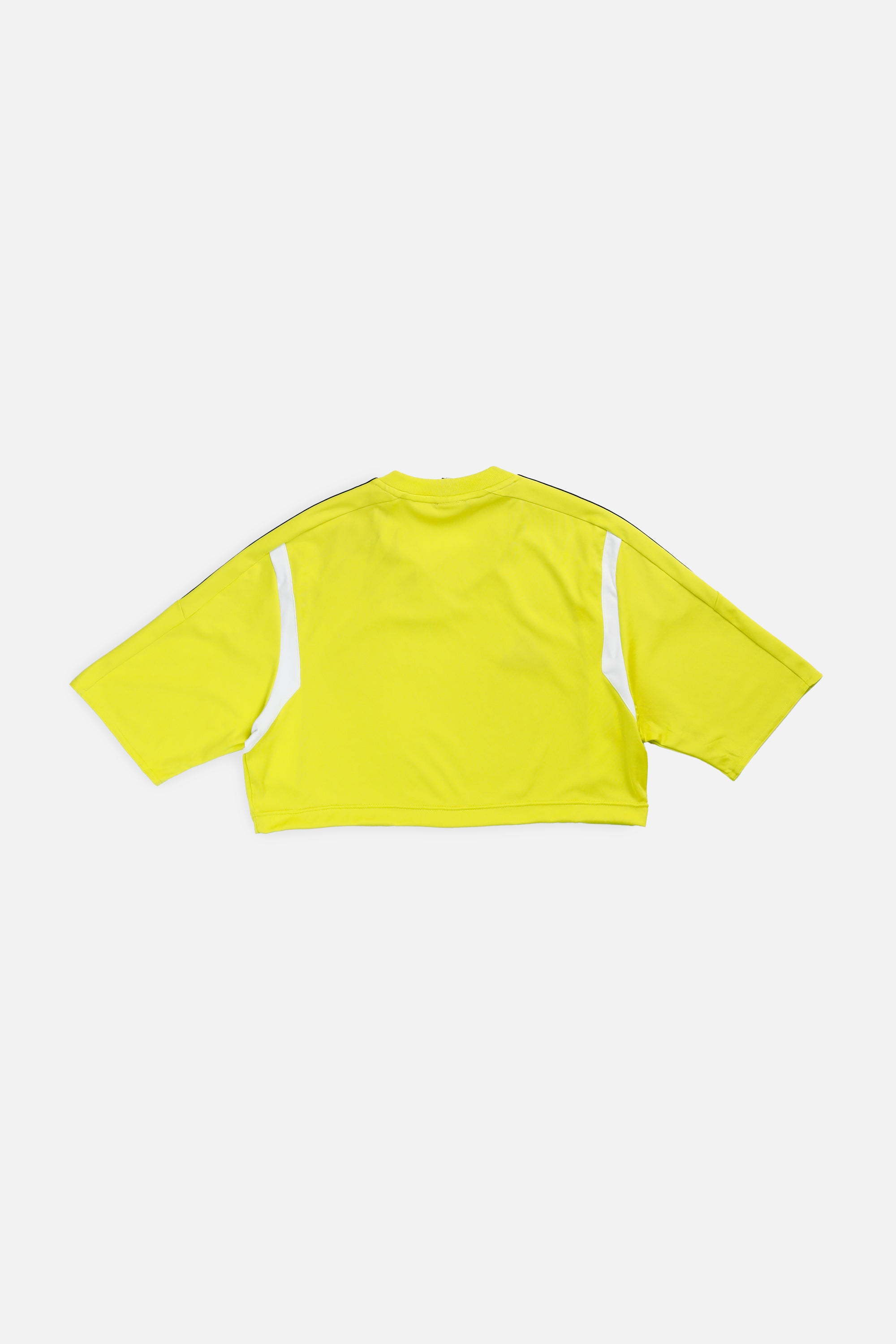 Rework Crop Adidas Soccer Jersey - S-JERSEYS-Adidas-S-Frankie Collective Rare Vintage Streetwear Reworks