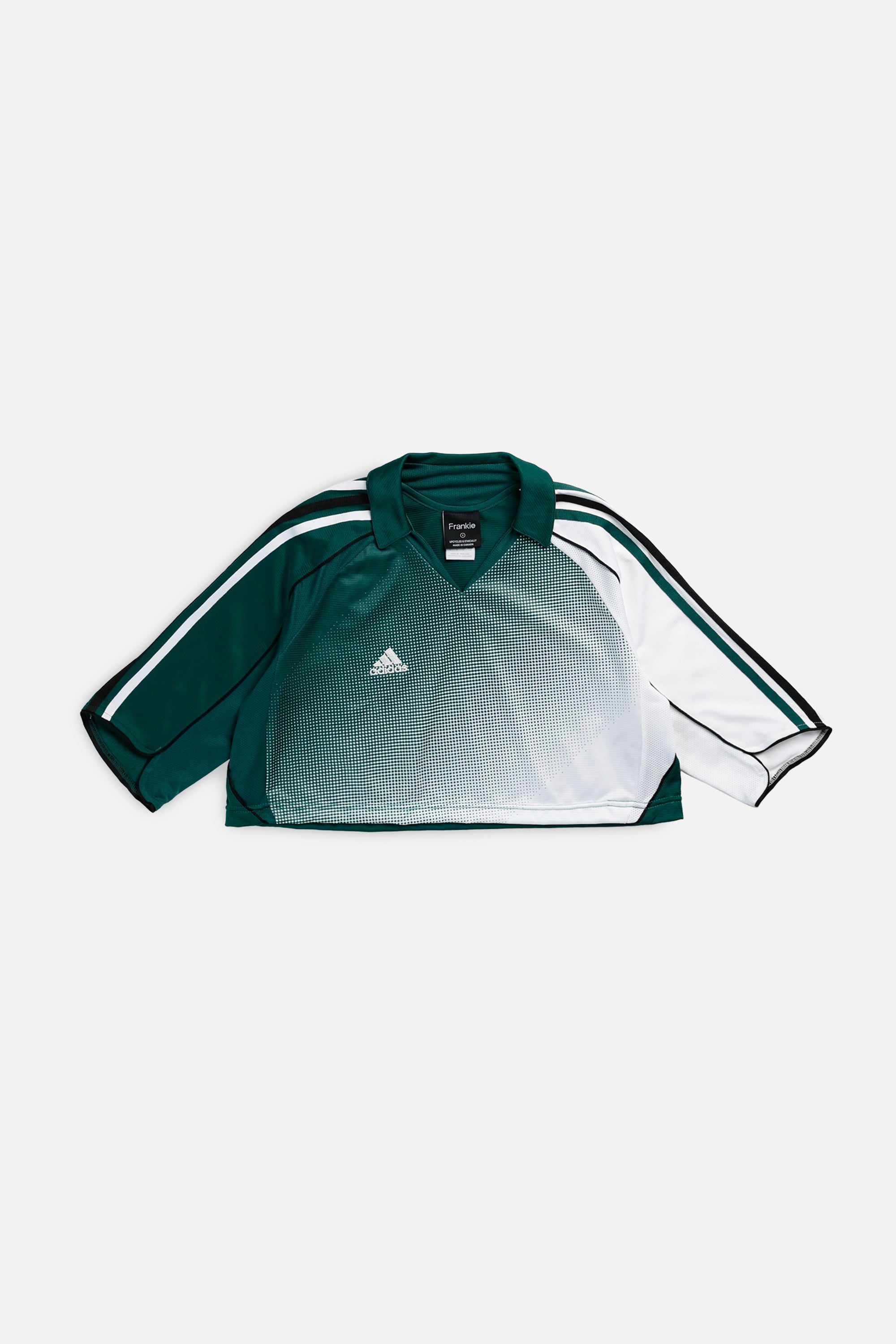 Rework Crop Adidas Soccer Jersey - S-JERSEYS-Adidas-Frankie Collective