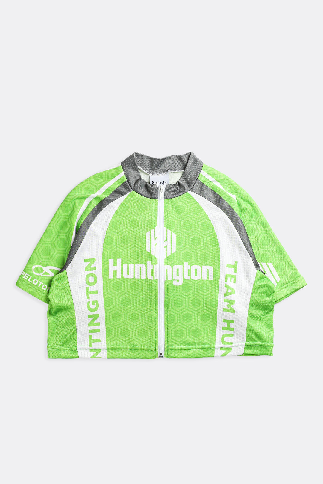 Rework Crop Cycling Jersey - L-JERSEYS-vendor-unknown-Frankie Collective Rare Vintage Streetwear Reworks