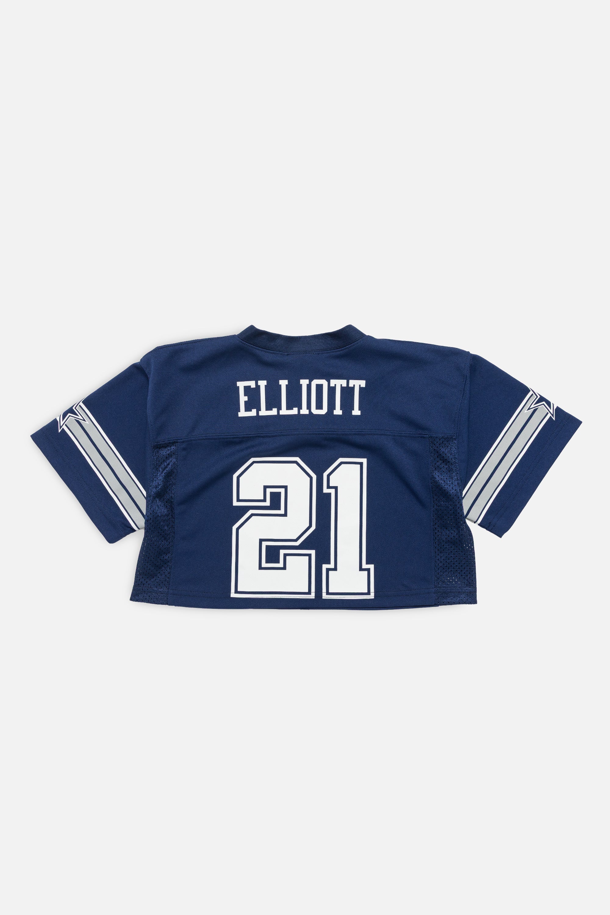 Rework Dallas Cowboys Crop Jersey-NFL-Frankie Collective-Rework-Vintage-Streetwear