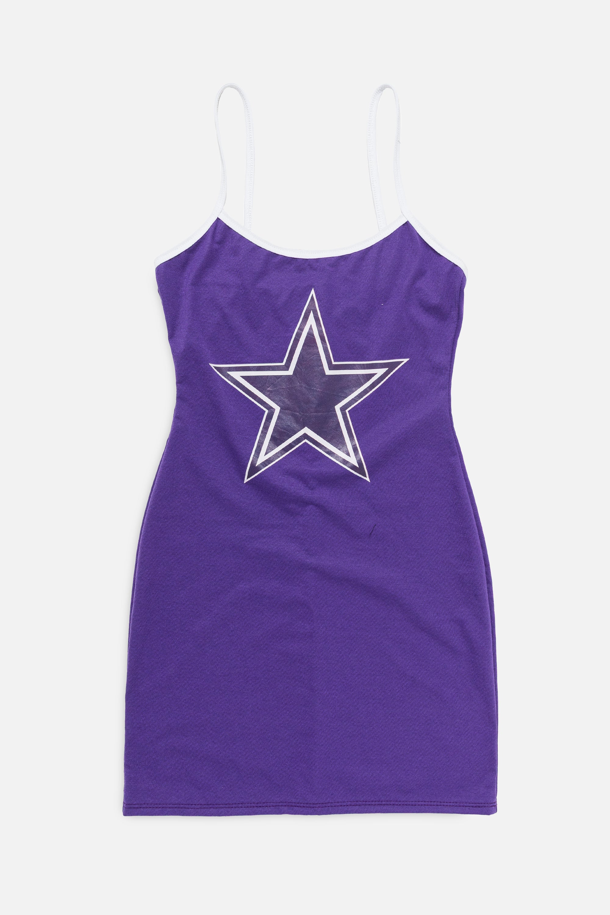 Rework Dallas Cowboys Mini Dress-NFL-Frankie Collective-Rework-Vintage-Streetwear