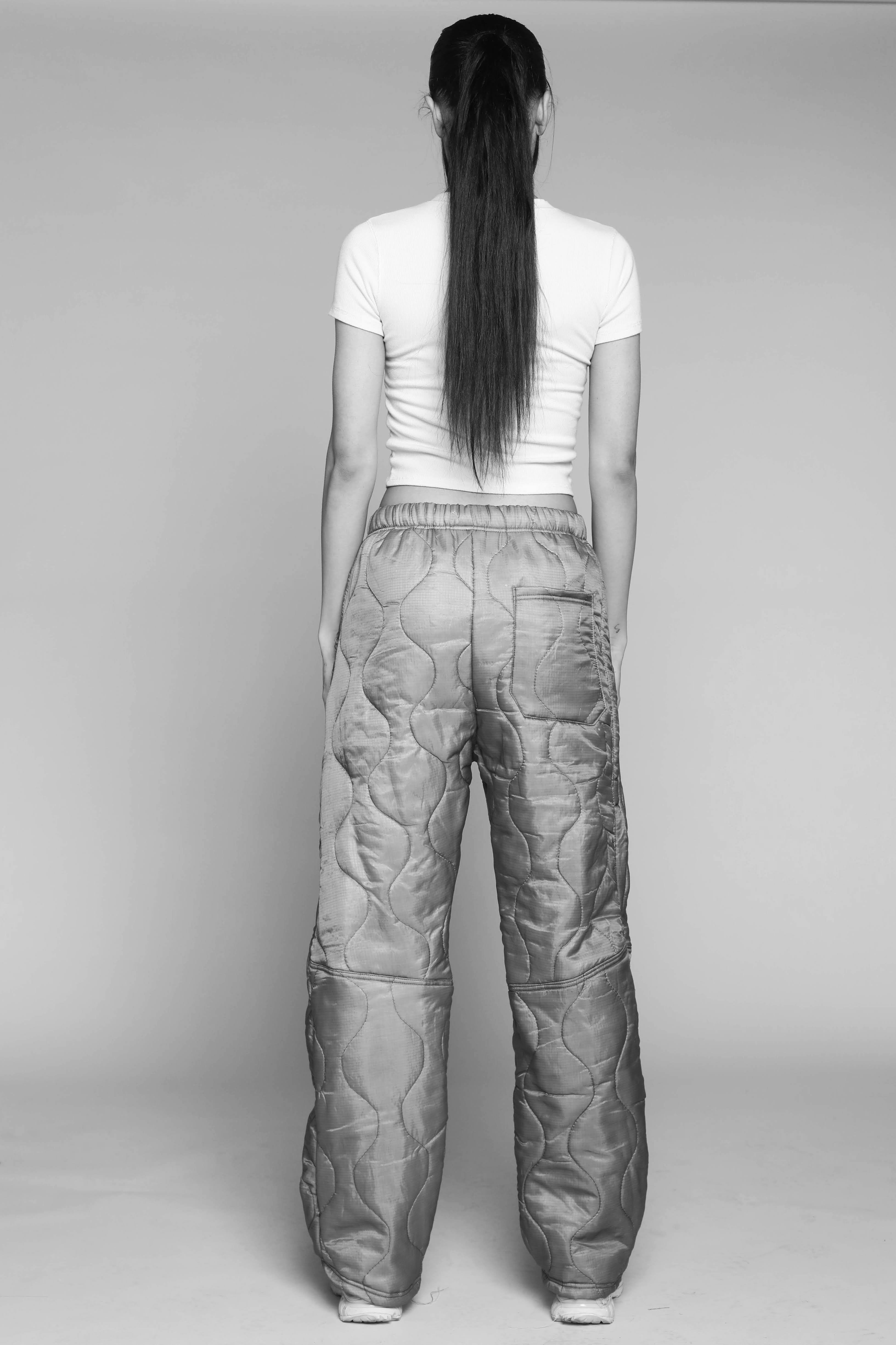 Rework F-22 Surplus Liner Pants - XS-BOTTOMS-Frankie-Frankie Collective Rare Vintage Streetwear Reworks