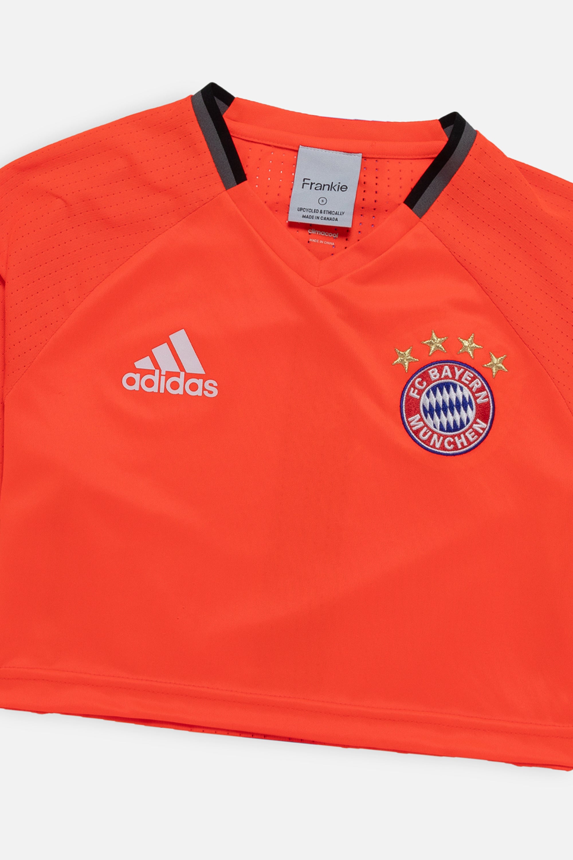 Rework FC Bayern Munich Crop Jersey - S-JERSEYS-Adidas-Frankie Collective