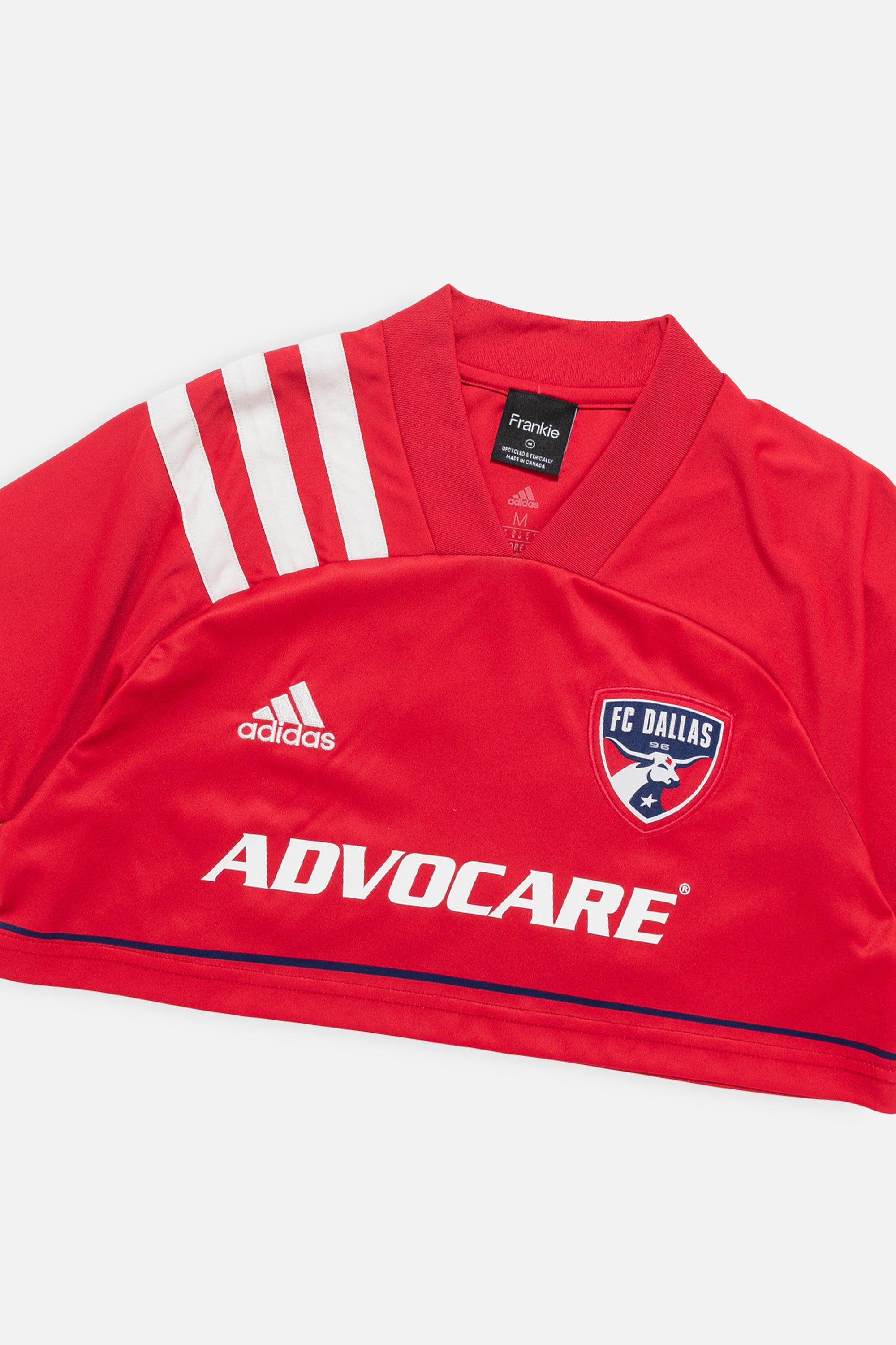 Rework FC Dallas Crop Jersey-Adidas-Frankie Collective-Rework-Vintage-Streetwear