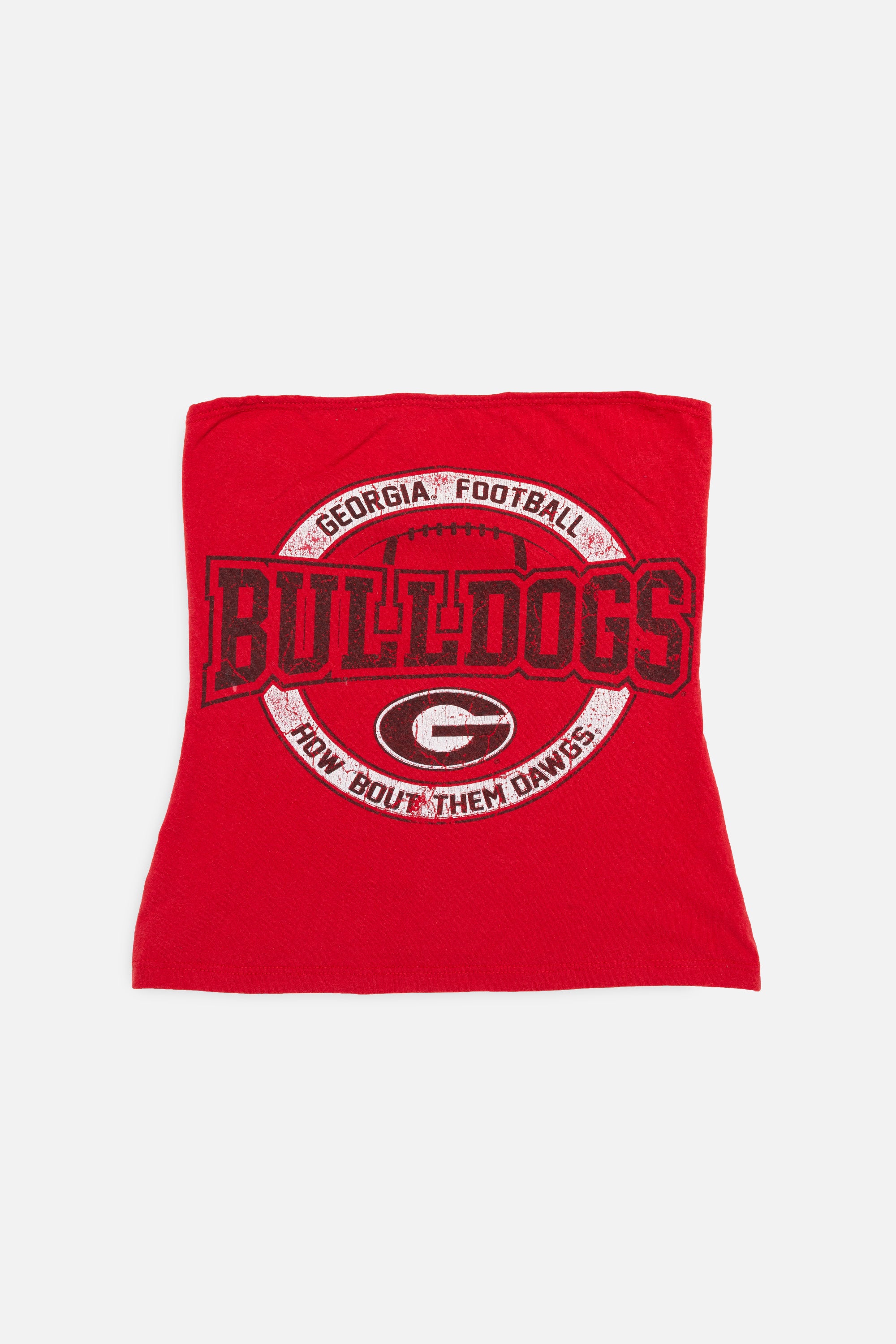 Rework Georgia Bulldogs Tube Top - M-TOPS-NCAA-Frankie Collective
