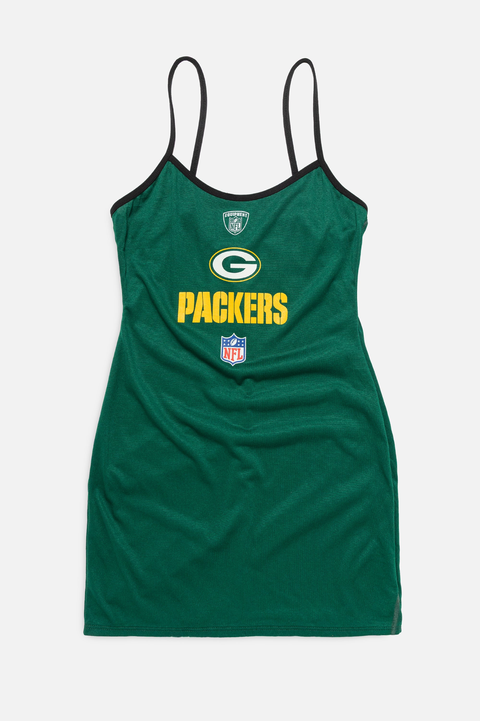 Rework Green Bay Packers Mini Dress-NFL-Frankie Collective-Rework-Vintage-Streetwear