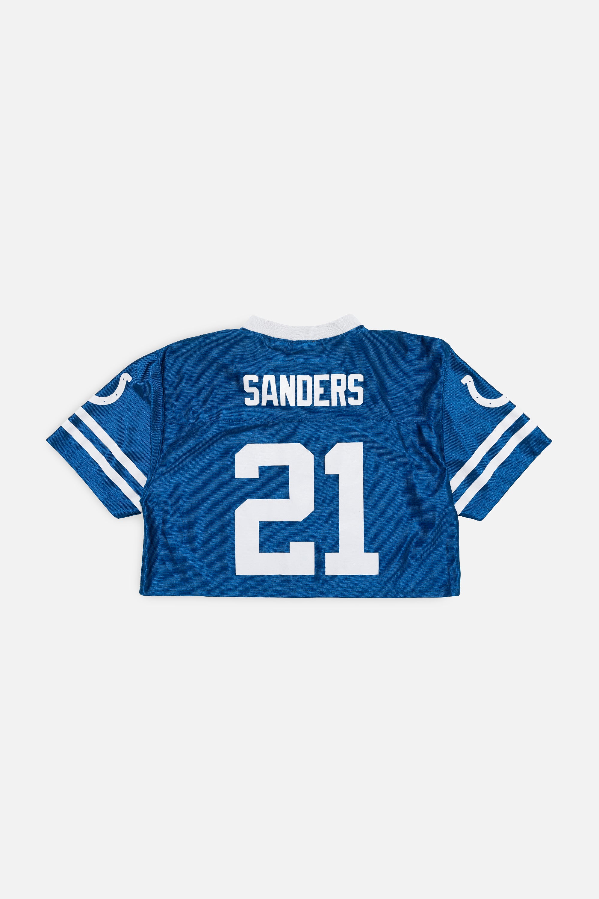 Rework Indianapolis Colts Crop Jersey-NFL-Frankie Collective-Rework-Vintage-Streetwear