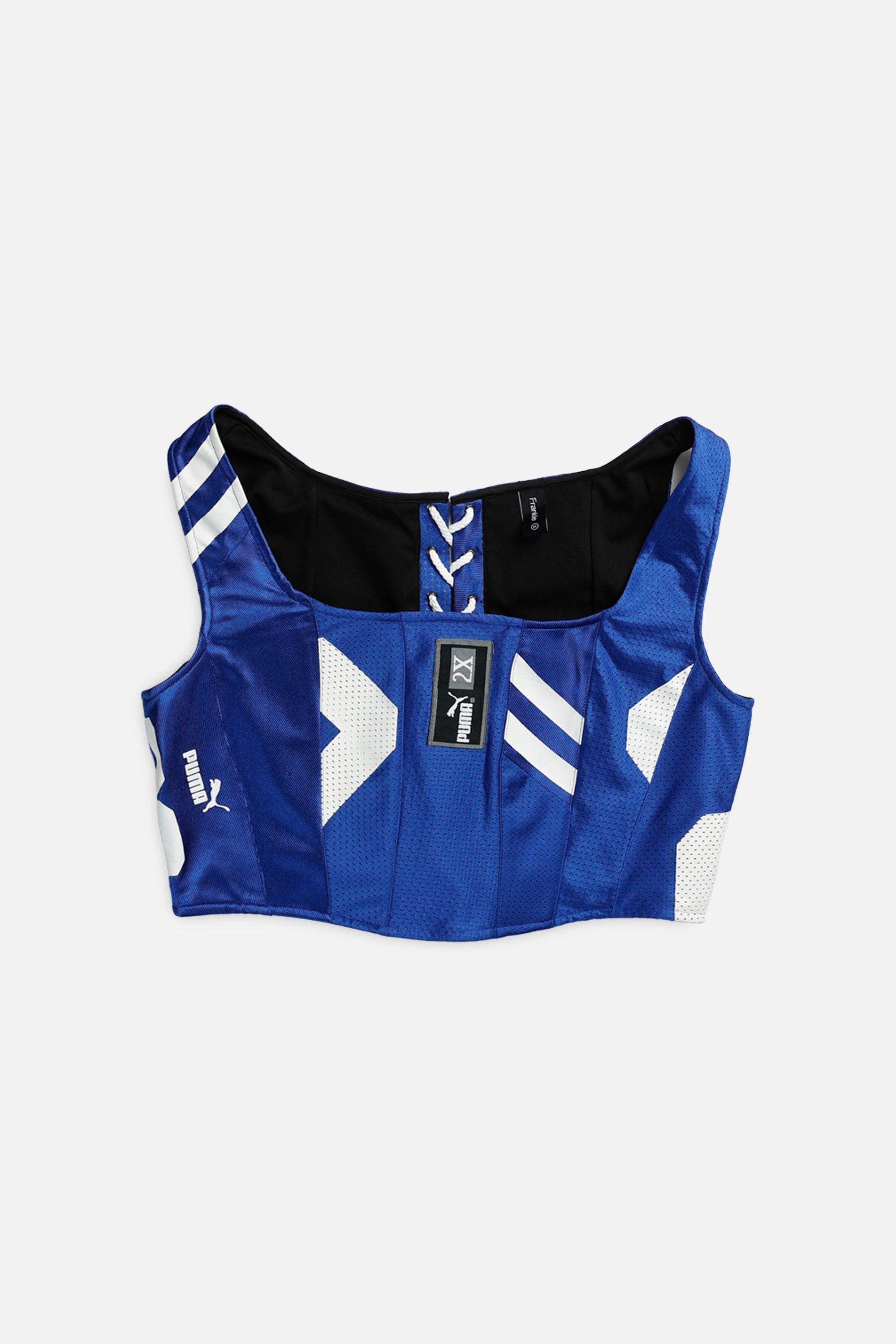 Rework Indianapolis Colts NFL Corset - XL-TOPS-NFL-XL-Frankie Collective Rare Vintage Streetwear Reworks