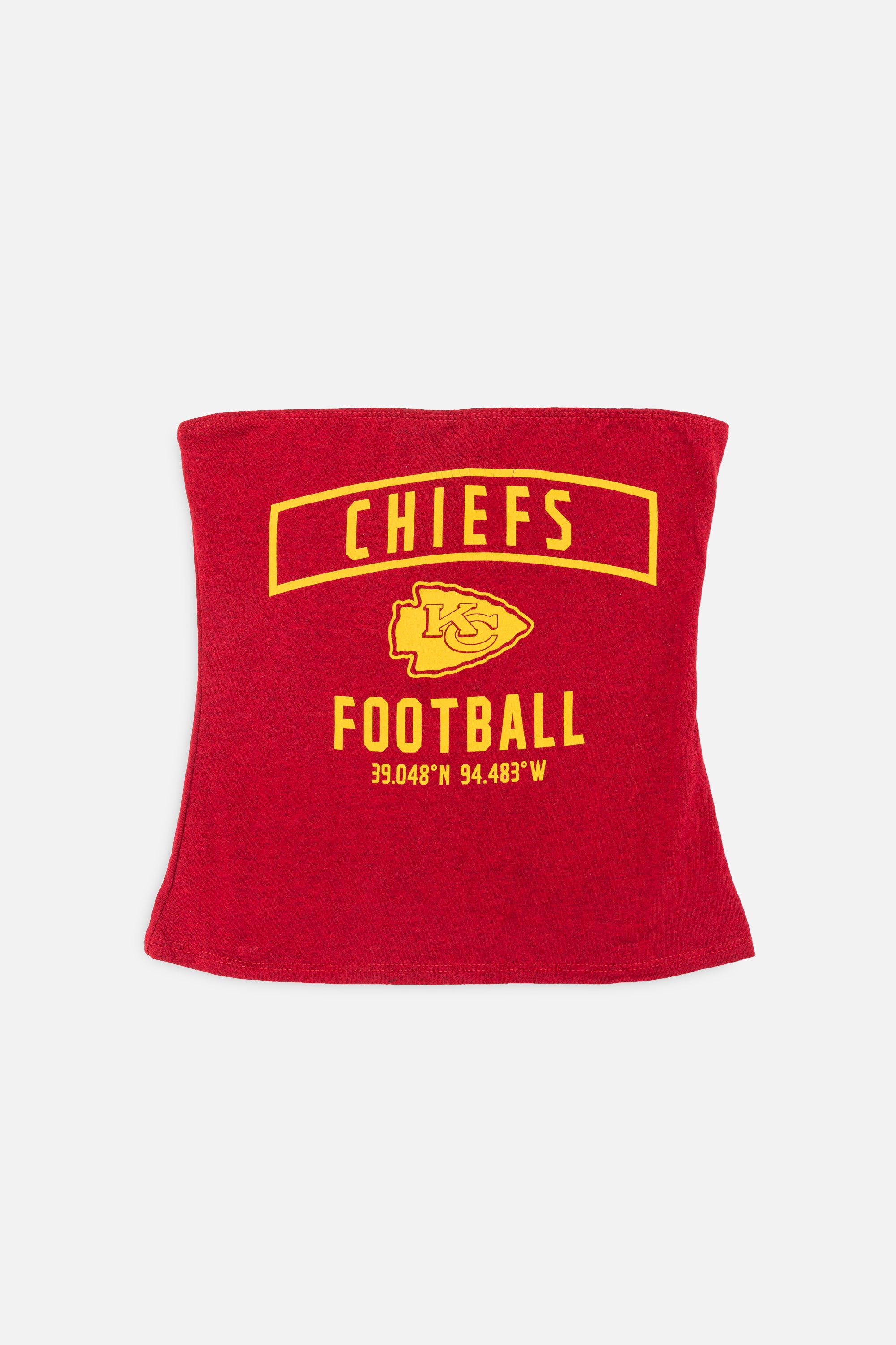 Rework Kansas City Chiefs Tube Top-NFL-Frankie Collective-Rework-Vintage-Streetwear