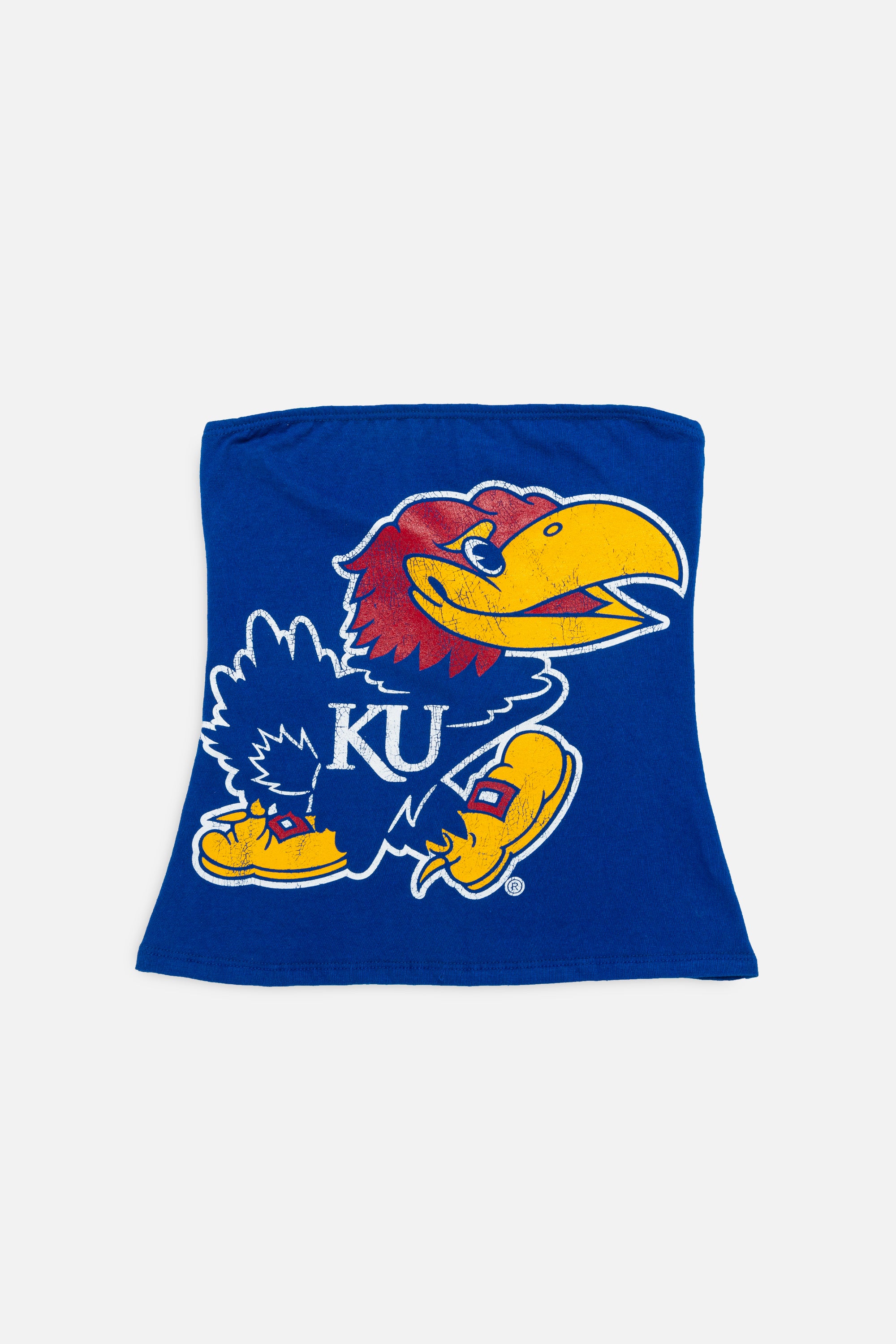 Rework Kansas Jayhwaks Tube Top - M-TOPS-NCAA-Frankie Collective