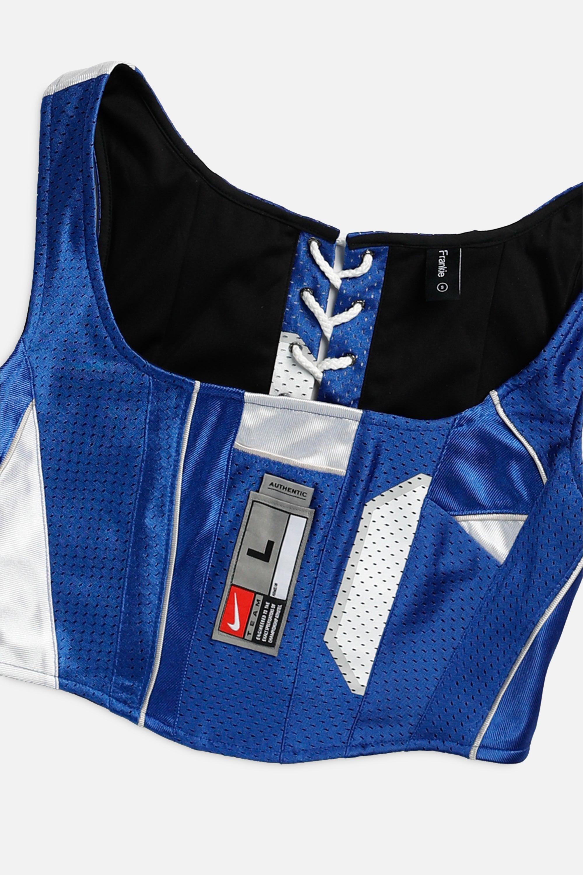 Rework Kentucky Wildcats NCAA Corset - S-TOPS-NCAA-S-Frankie Collective Rare Vintage Streetwear Reworks