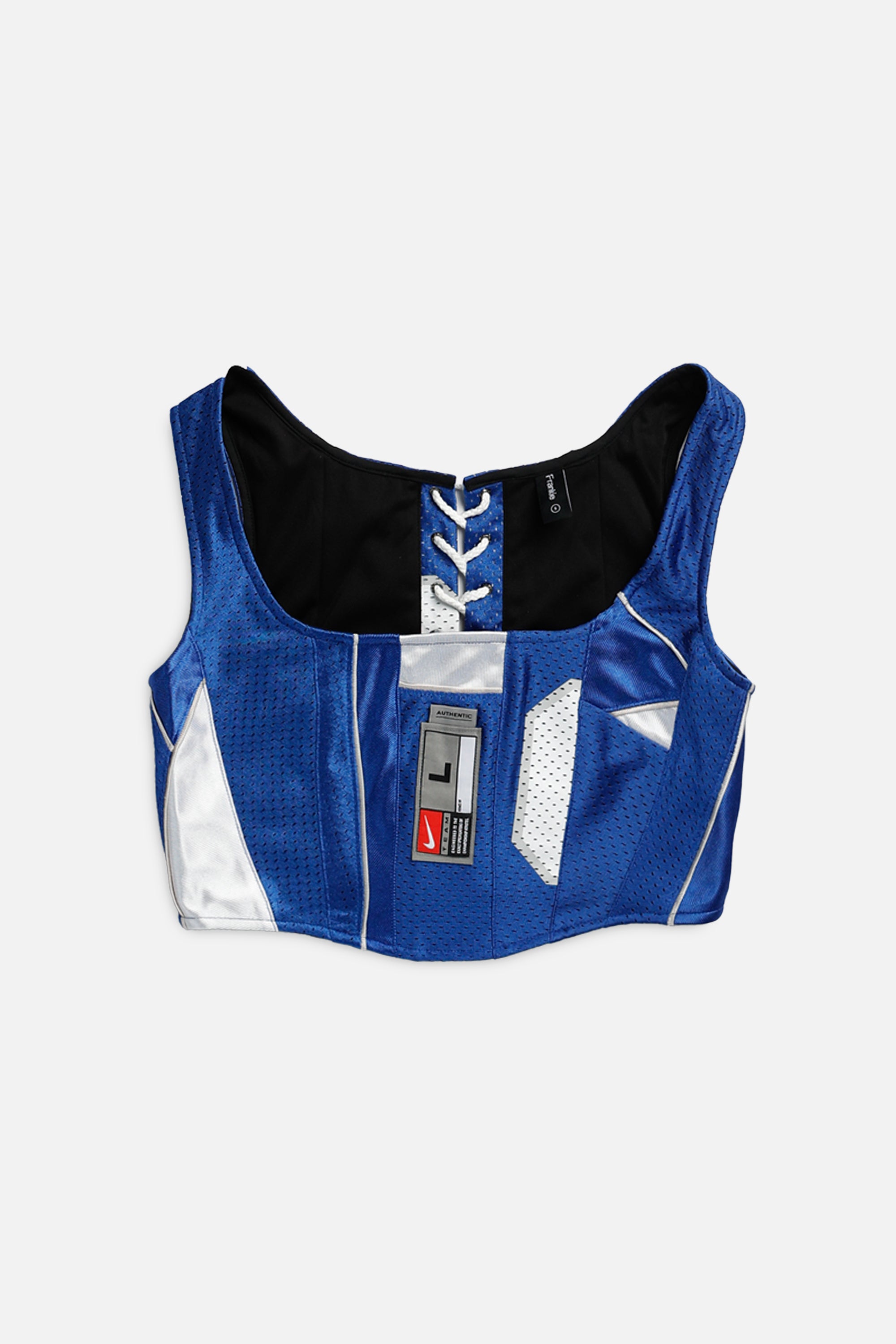Rework Kentucky Wildcats NCAA Corset - S-TOPS-NCAA-S-Frankie Collective Rare Vintage Streetwear Reworks