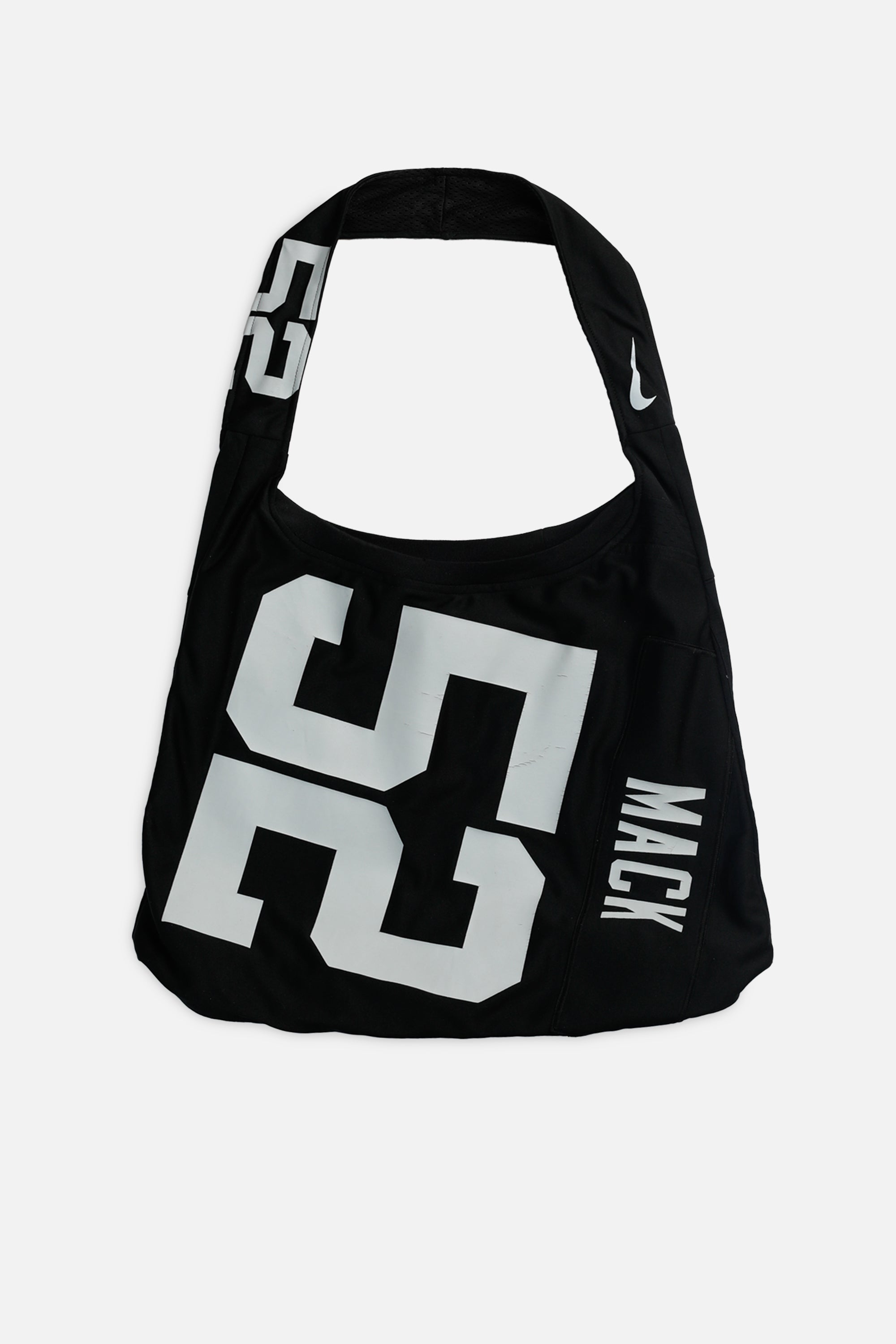 Rework Las Vegas Raiders NFL Tote Bag-BAGS-NFL-Frankie Collective Rare Vintage Streetwear Reworks