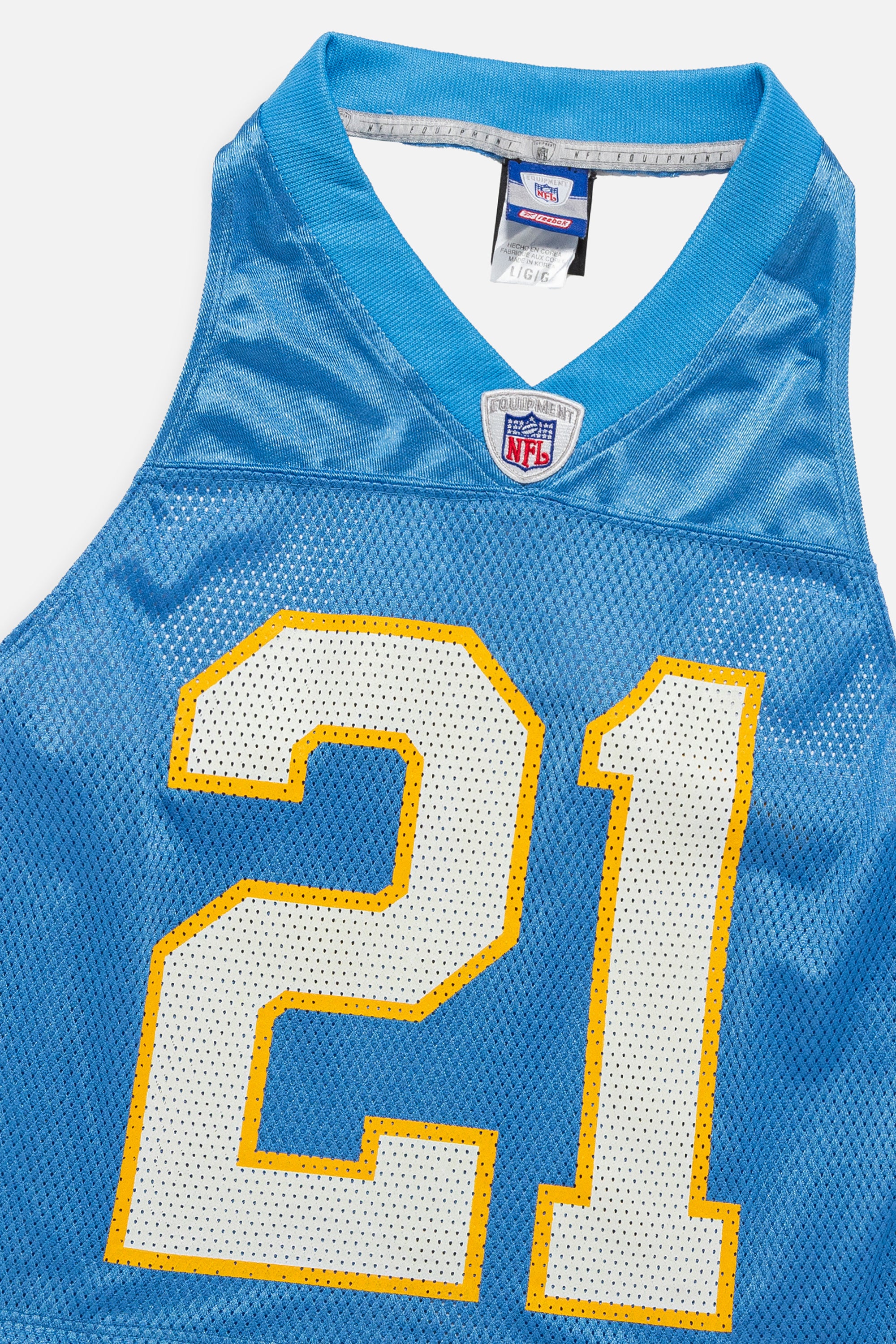 Rework Los Angeles Chargers Halter Top-NFL-Frankie Collective-Rework-Vintage-Streetwear