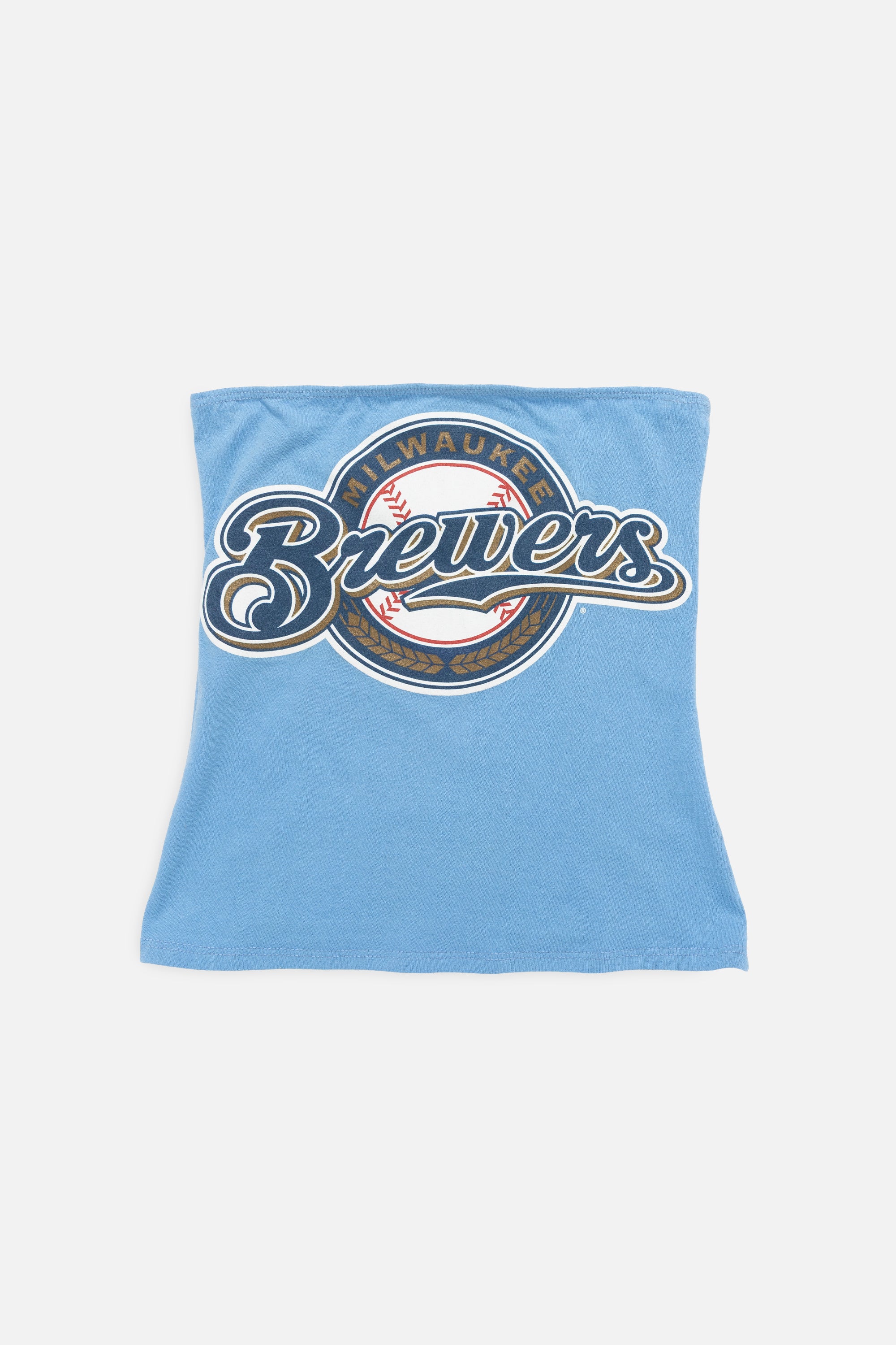 Rework Milwaukee Brewers Tube Top-MLB-Frankie Collective-Rework-Vintage-Streetwear