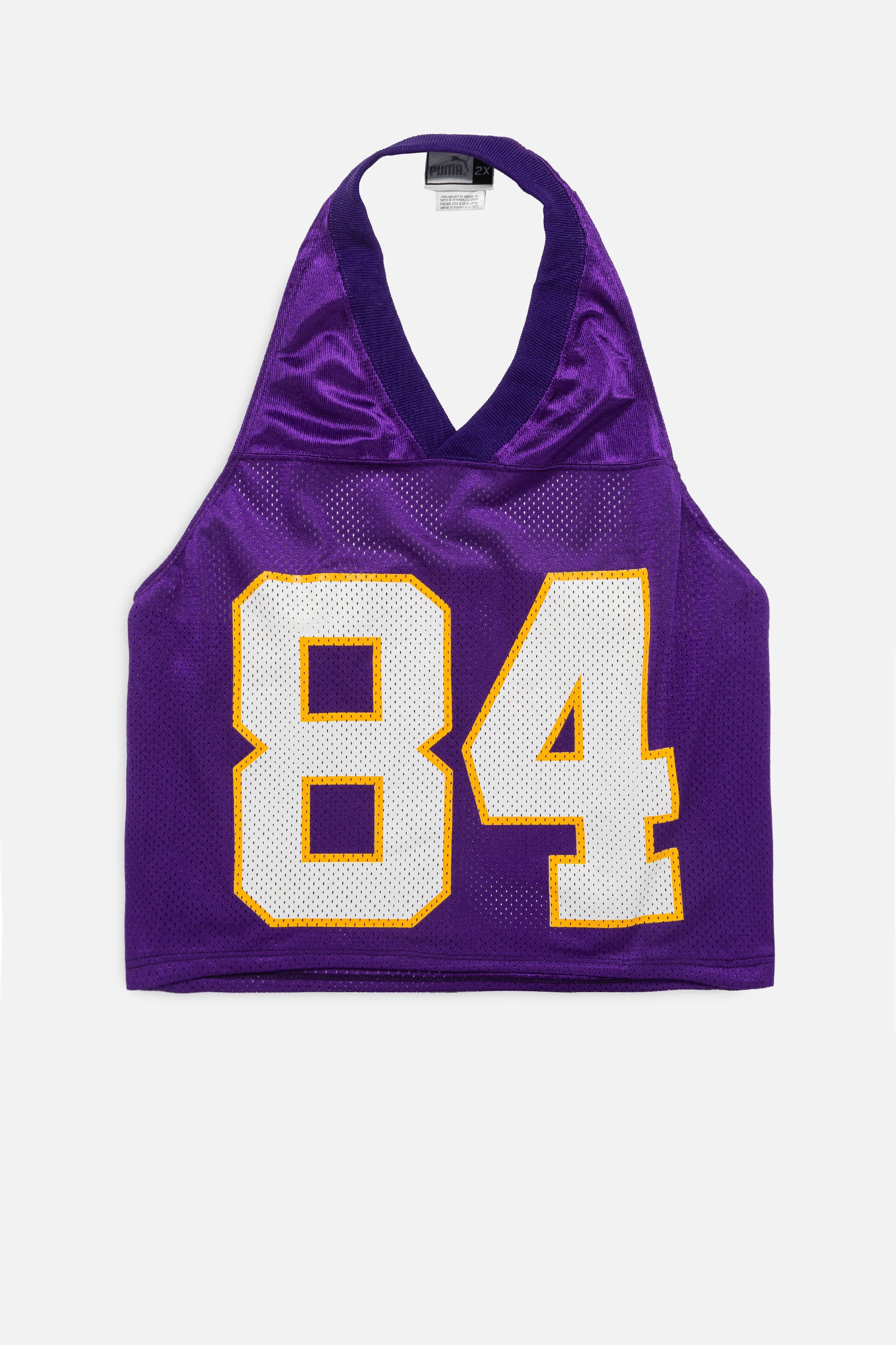 Rework Minnesota Vikings Halter Top-NFL-Frankie Collective-Rework-Vintage-Streetwear