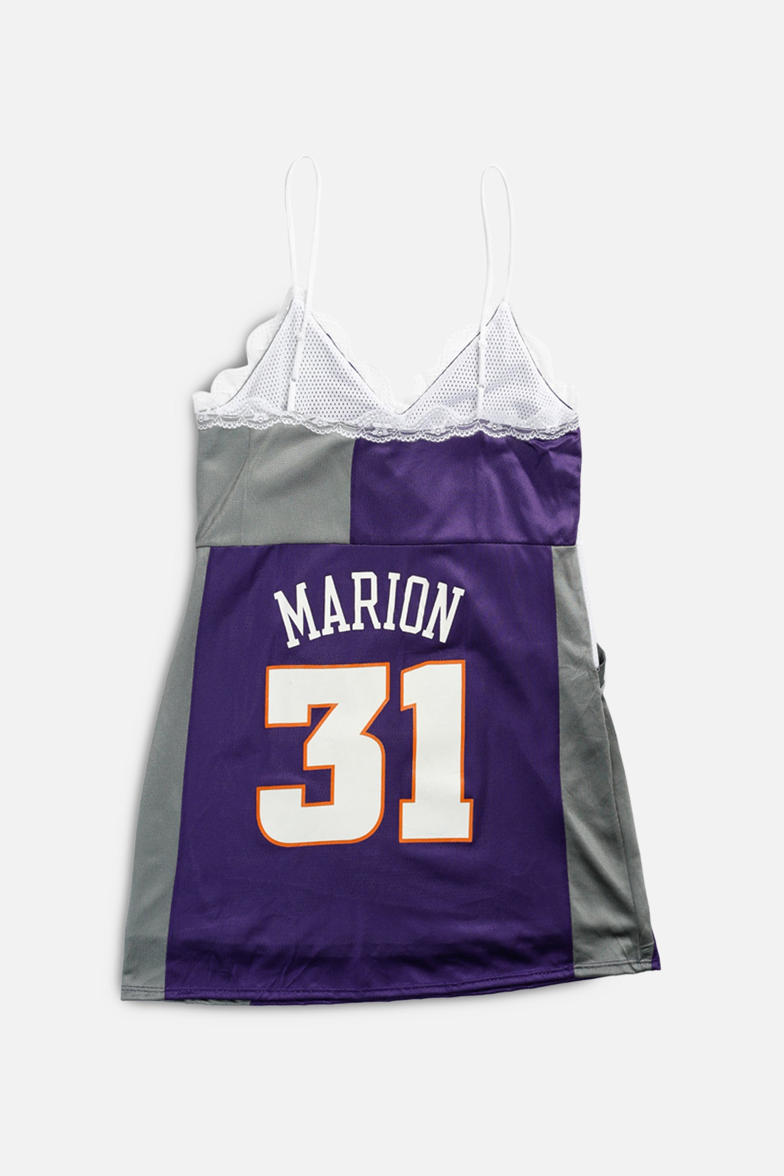 Rework NBA Lace Dress - L-DRESSES-NBA-L-Frankie Collective Rare Vintage Streetwear Reworks