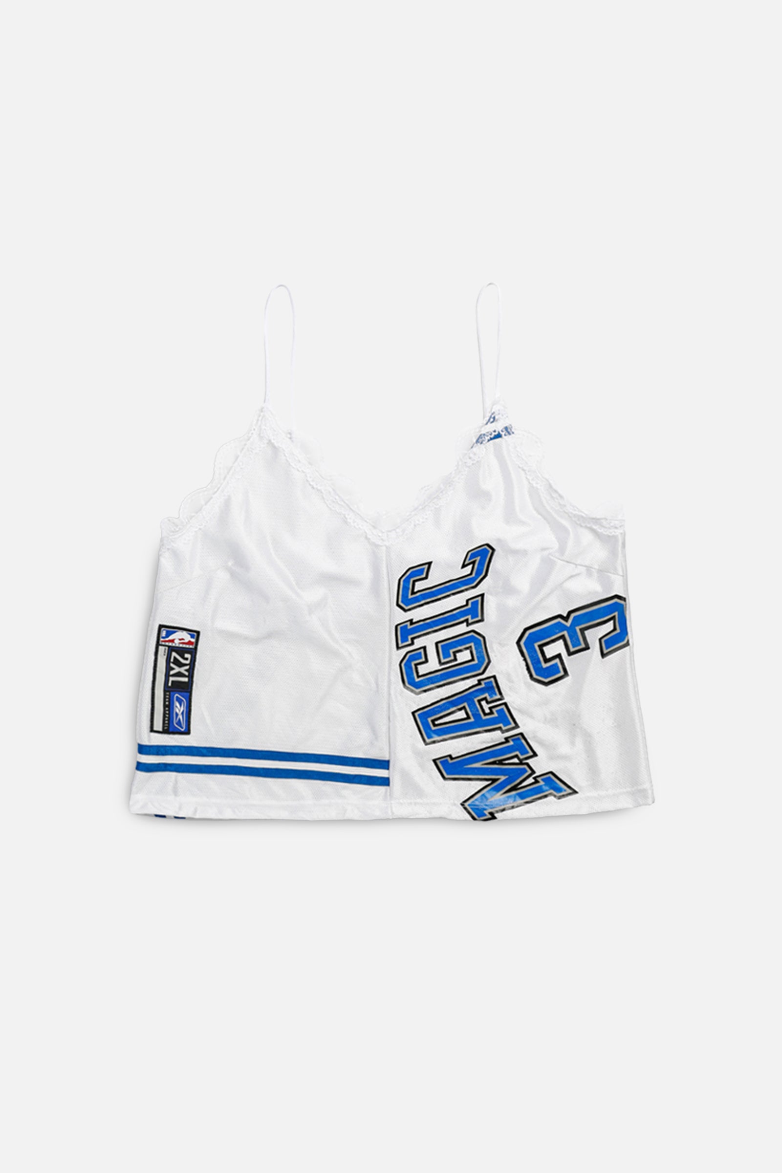 Rework NBA Lace Tank - XXL-TOPS-NBA-XXL-Frankie Collective Rare Vintage Streetwear Reworks