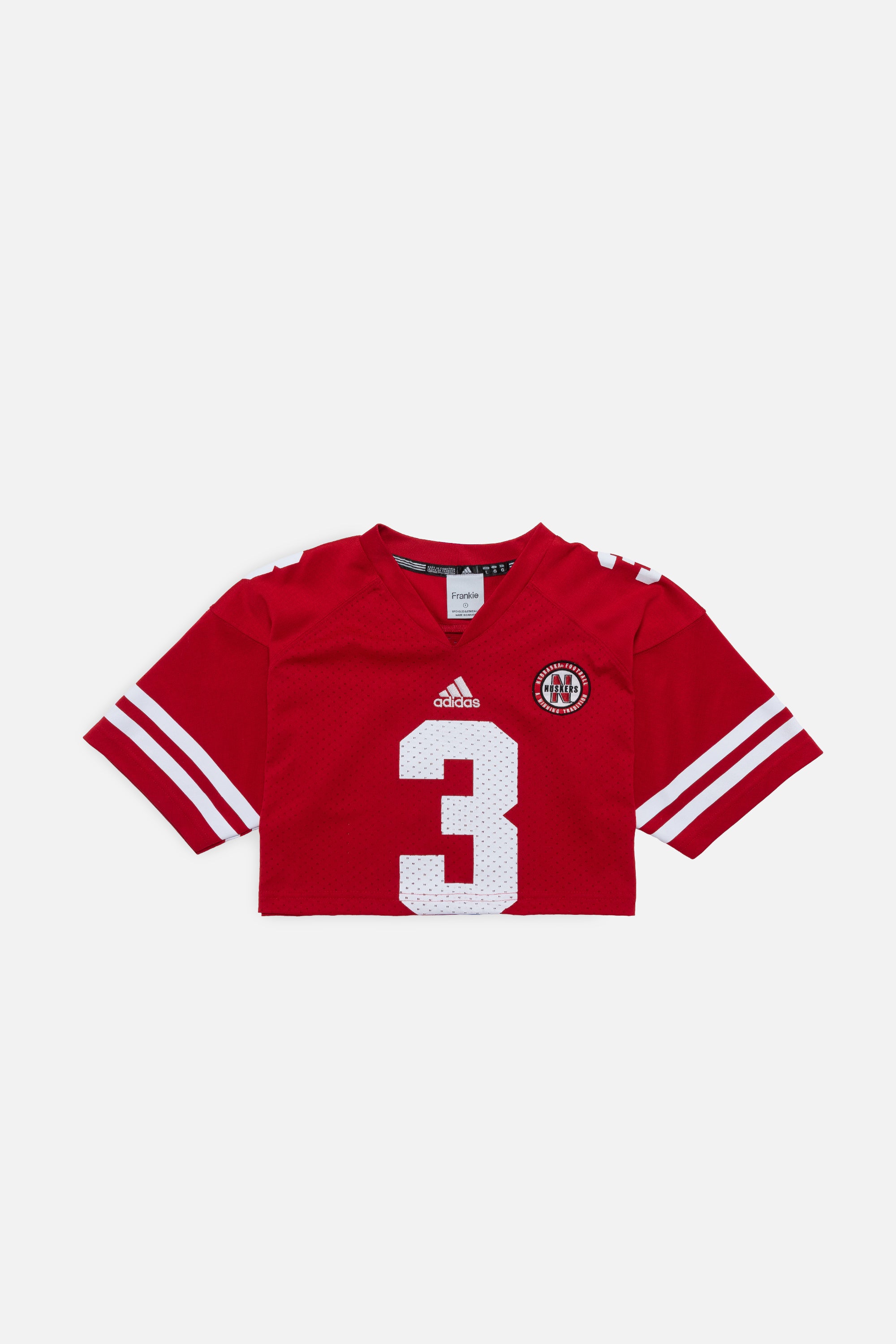 Rework Nebraska Huskers Crop Jersey - S-JERSEYS-NFL-Frankie Collective