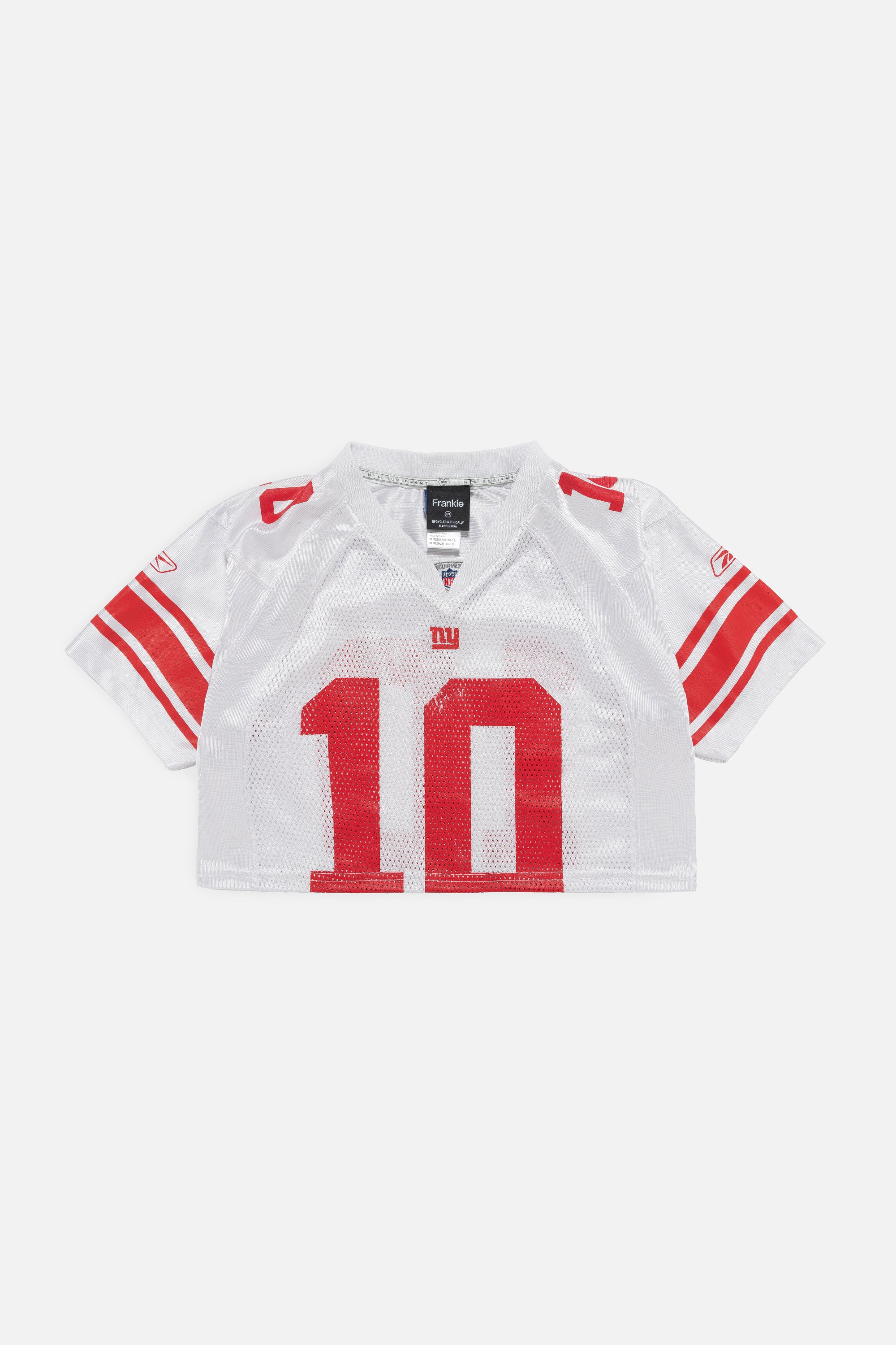 Rework New York Giants Crop Jersey-NFL-Frankie Collective-Rework-Vintage-Streetwear