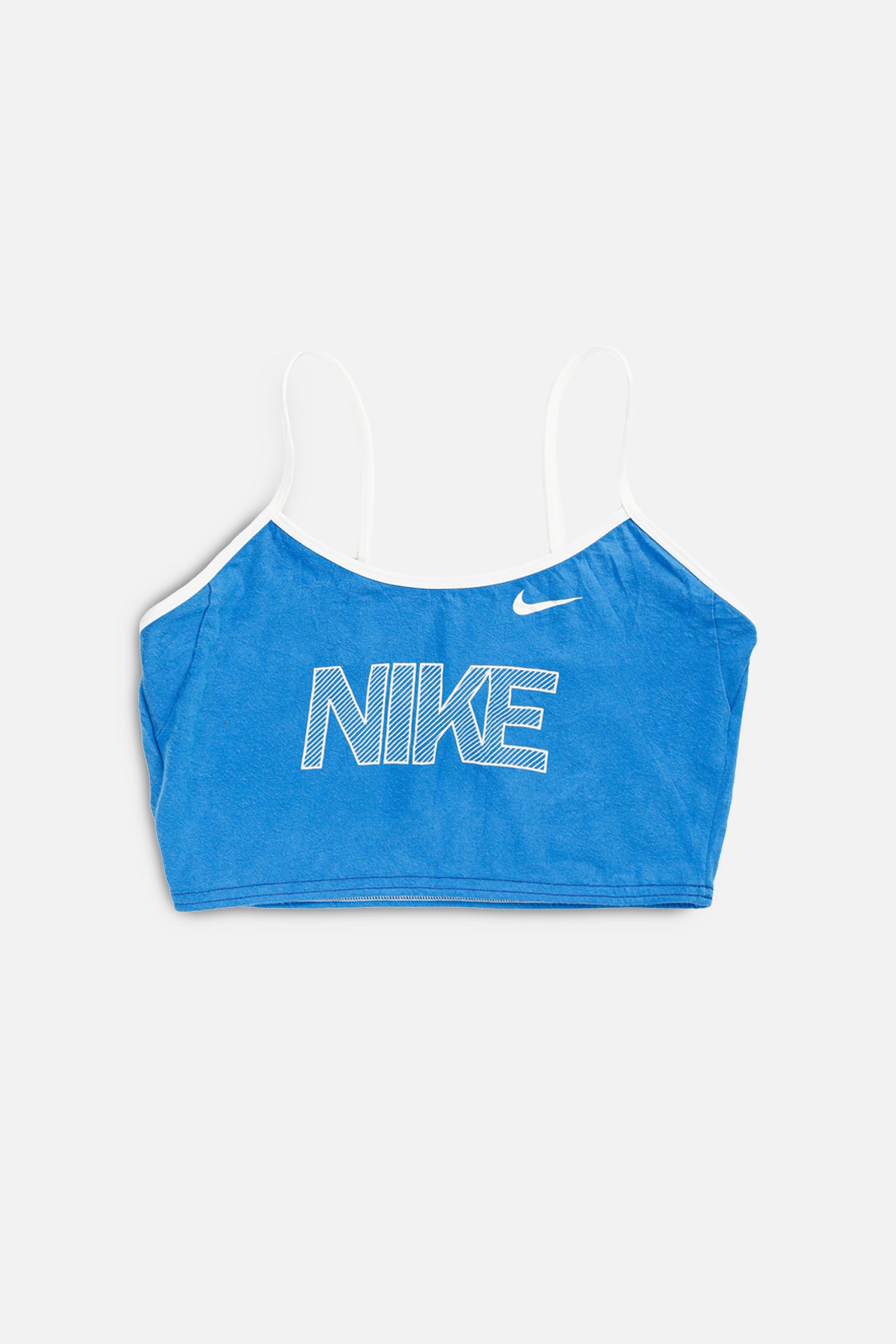 Rework Nike Bra Top - L-BRA TOPS-Nike-L-Frankie Collective Rare Vintage Streetwear Reworks